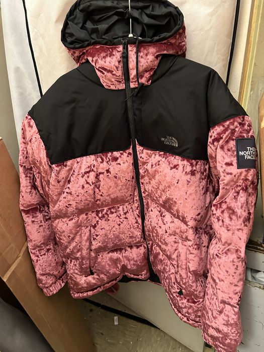 Velvet nuptse cheap