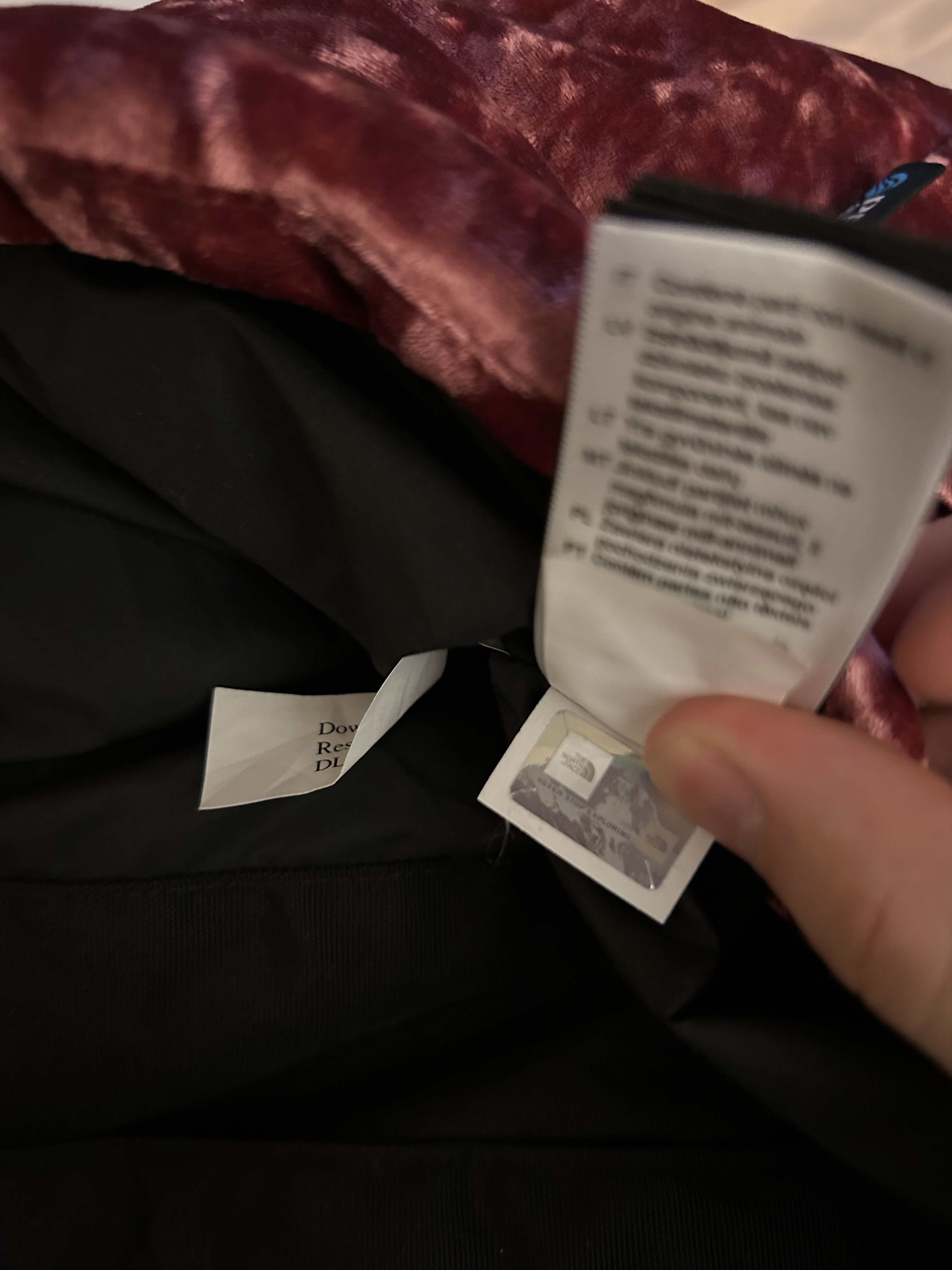 The North Face Black Series Velvet Nuptse Urban regal red down pink Size US XXL / EU 58 / 5 - 17 Thumbnail