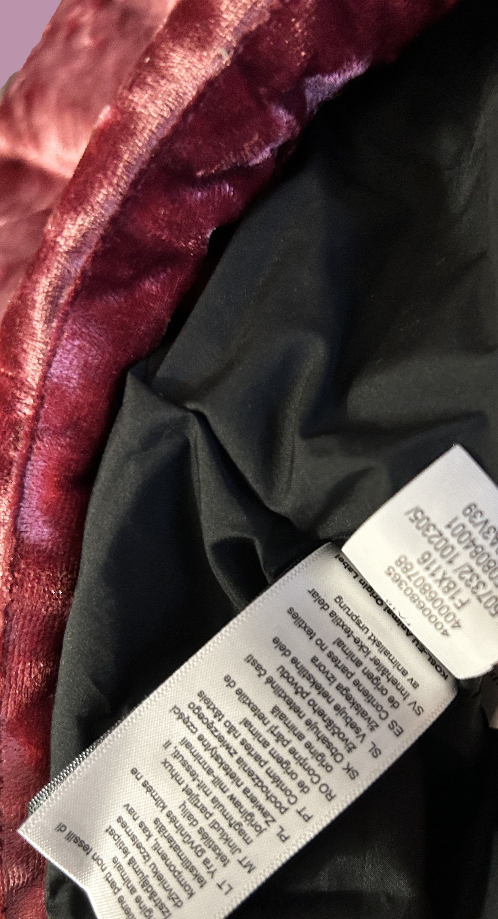 The North Face Black Series Velvet Nuptse Urban regal red down pink Size US XXL / EU 58 / 5 - 10 Thumbnail