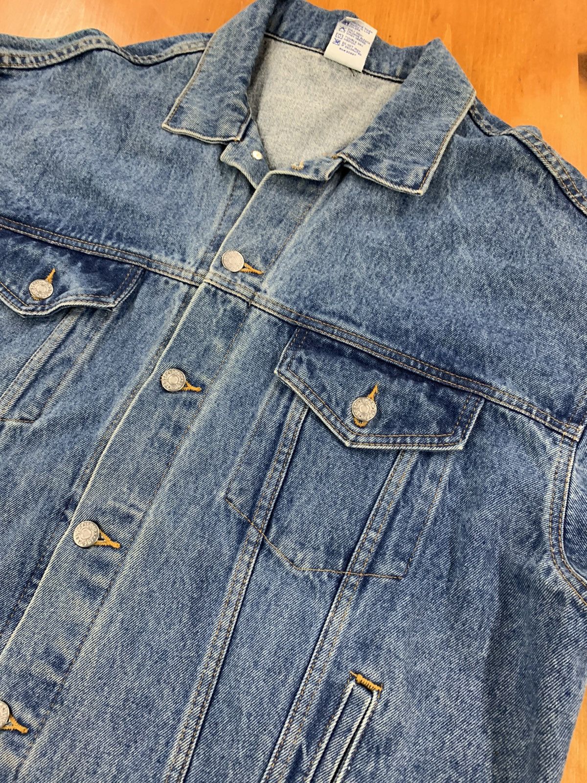 Denim jacket streetwear vintage vintage disabled veterans
