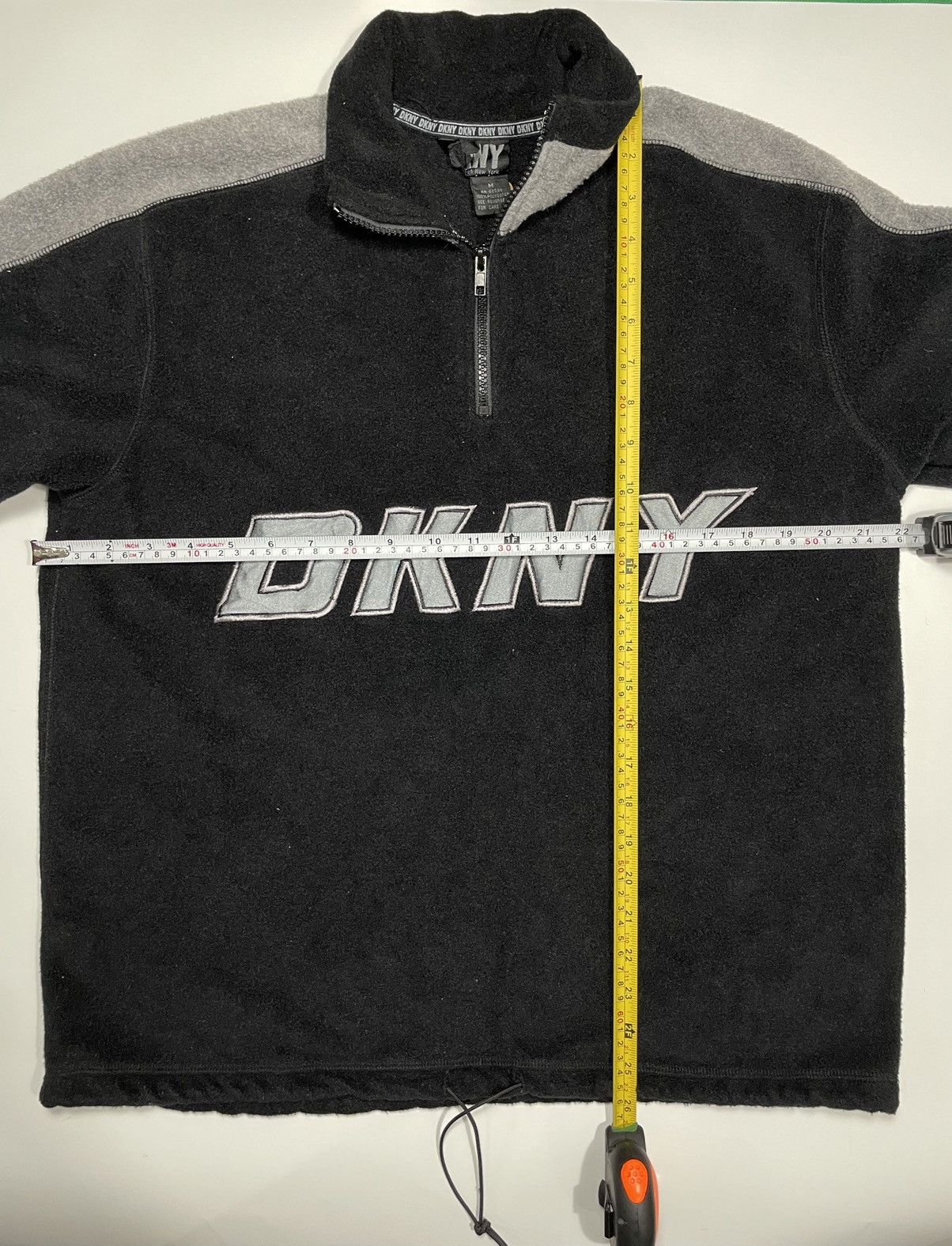 DKNY Vintage 90s DKNY fleece half zipper modern tech Size US M / EU 48-50 / 2 - 8 Thumbnail