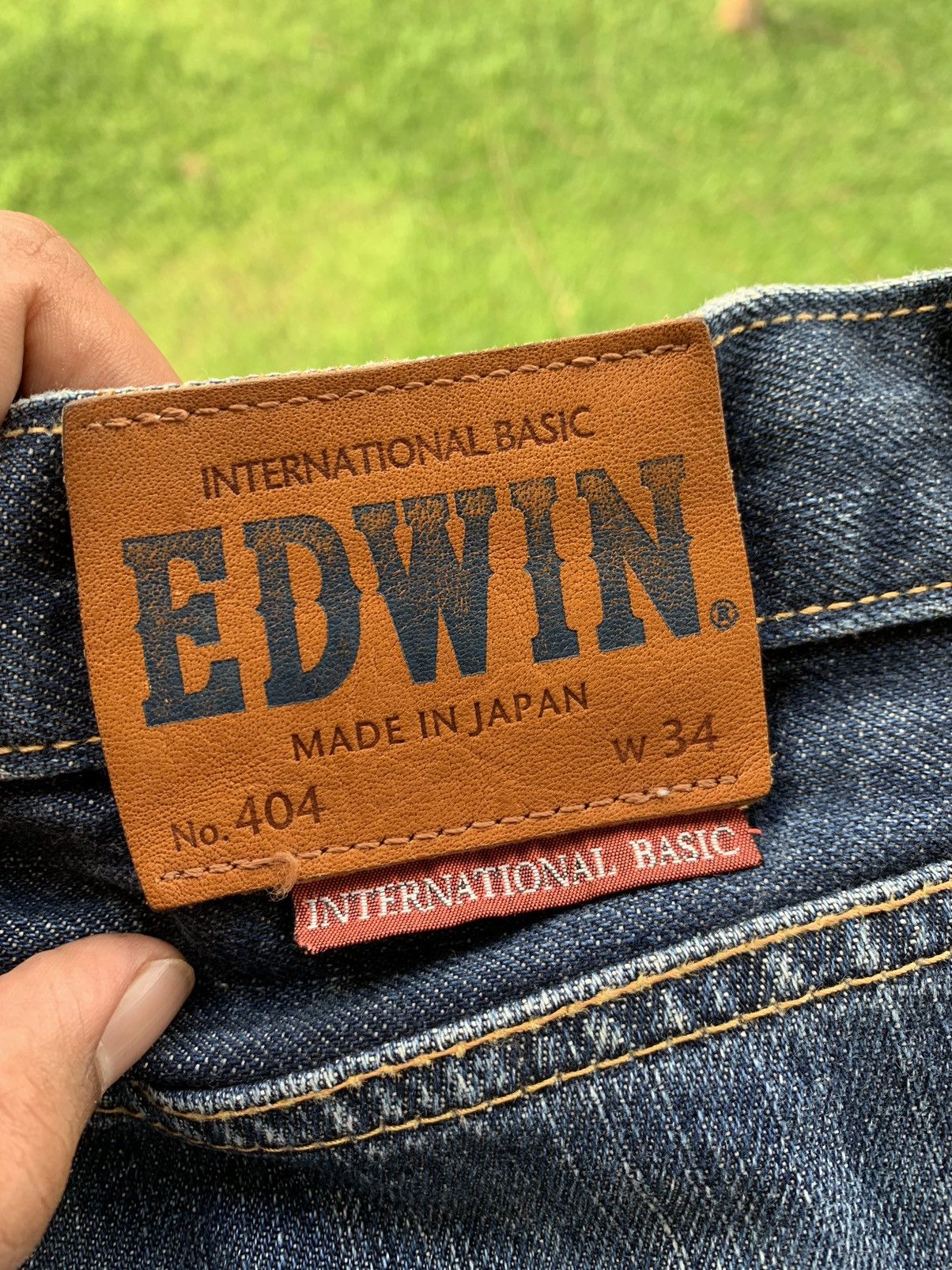 Edwin × Vintage Vintage Edwin 404 Int.Basic Made in Japan Size US 34 / EU 50 - 6 Thumbnail