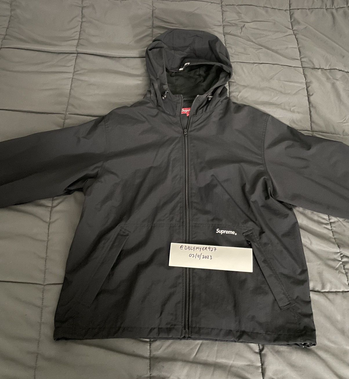 Supreme Supreme Reflective Zip Hooded Jacket SS21 | Grailed