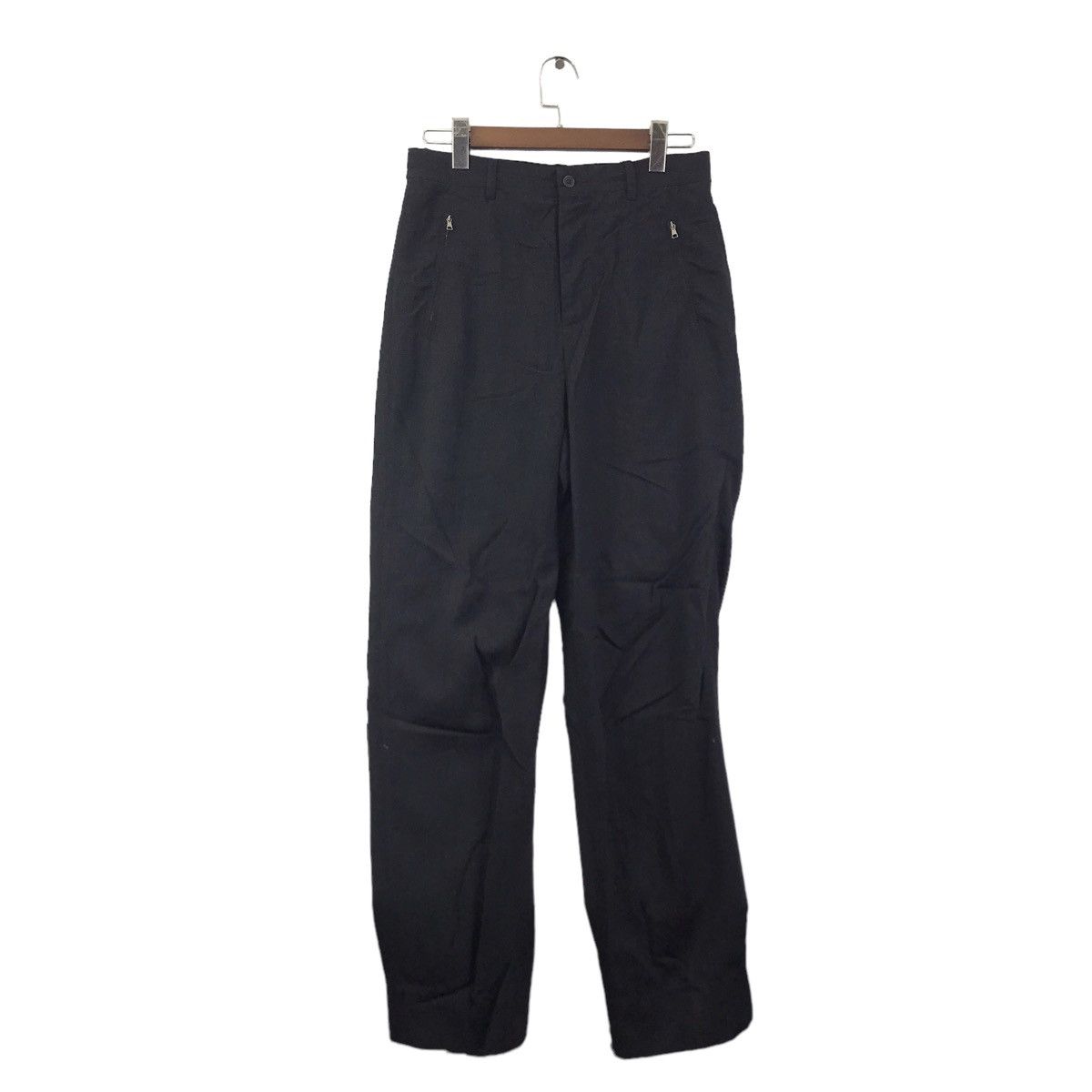 DKNY DONNA KARAN New York DKNY Straight Cut Wool Casual Trousers Size US 29 - 1 Thumbnail