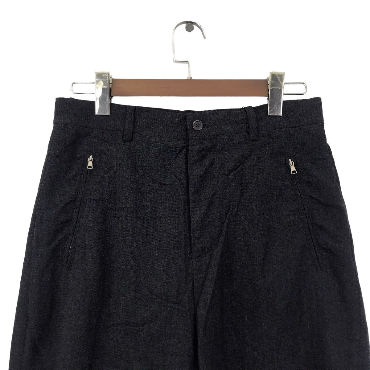DKNY DONNA KARAN New York DKNY Straight Cut Wool Casual Trousers Size US 29 - 2 Thumbnail