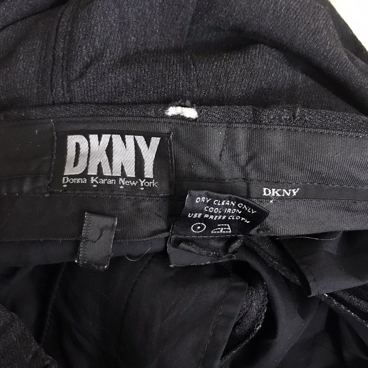 DKNY DONNA KARAN New York DKNY Straight Cut Wool Casual Trousers Size US 29 - 3 Thumbnail