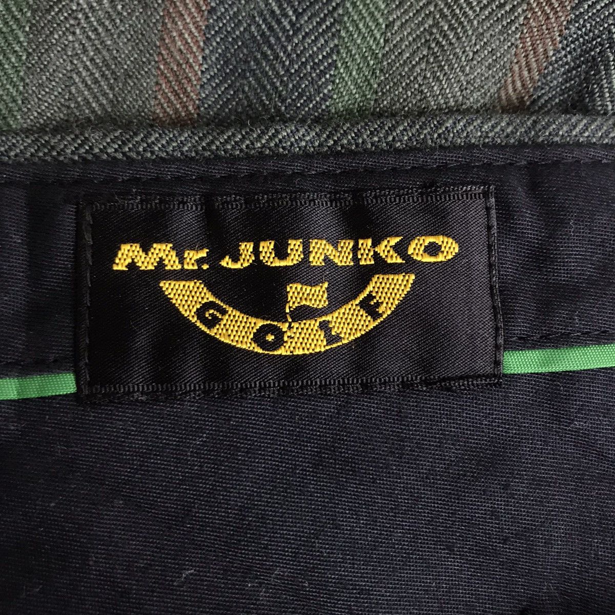 Junko Shimada Mr. JUNKO GOLF Japan Brand Stripes Baggy Wool Trousers Pant Size US 34 / EU 50 - 3 Thumbnail