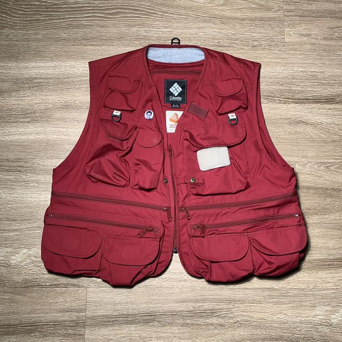 Columbia Mountain research black label Columbia fishing vest | Grailed