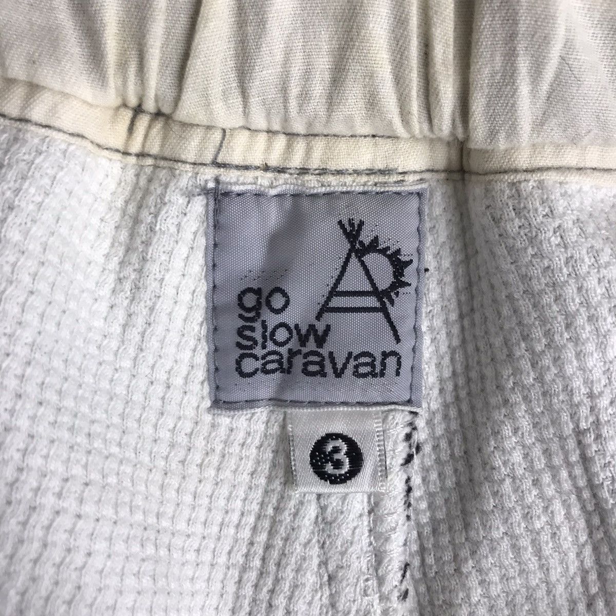 go slow caravan GO SLOW CARAVAN Seven Seas Japanese Brand Grey Jogger Pant Size US 28 / EU 44 - 4 Thumbnail