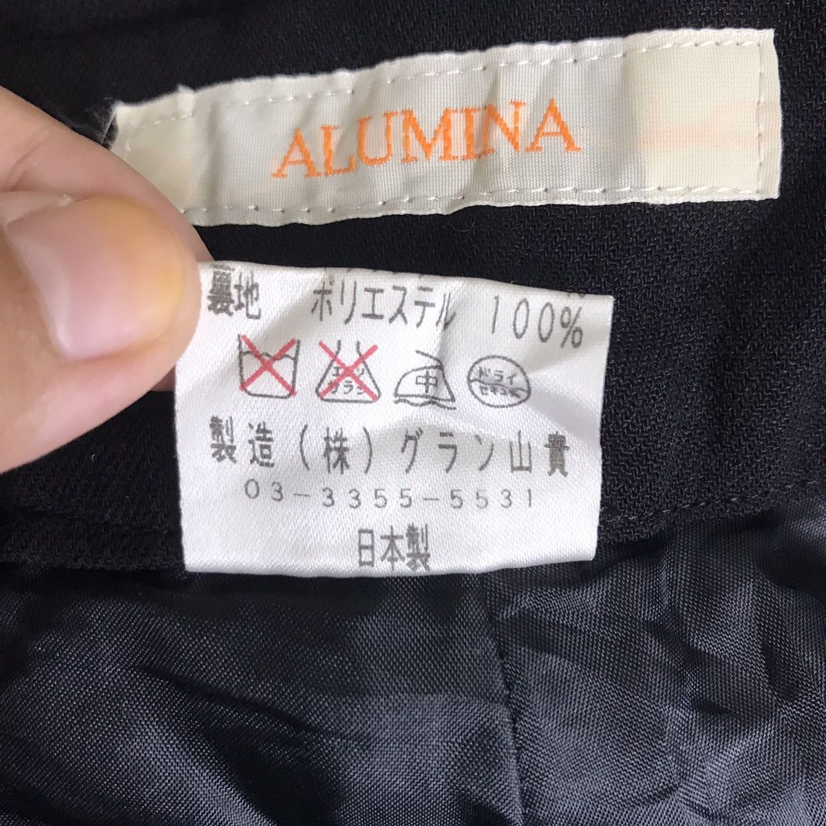 Japanese Brand ALUMINA Japanese Brand Boot Cut Black Casual Trousers Pant Size 28" / US 6 / IT 42 - 4 Thumbnail