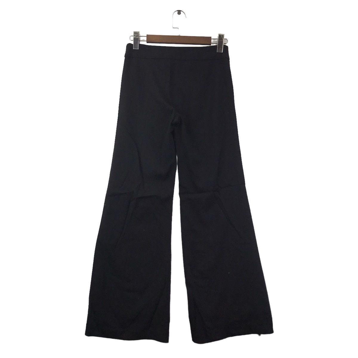 Japanese Brand ALUMINA Japanese Brand Boot Cut Black Casual Trousers Pant Size 28" / US 6 / IT 42 - 5 Thumbnail