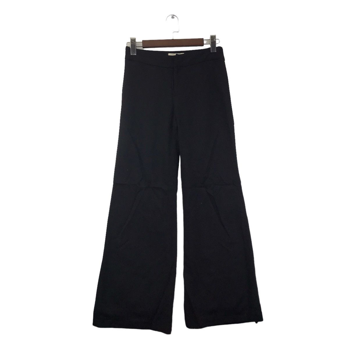 Japanese Brand ALUMINA Japanese Brand Boot Cut Black Casual Trousers Pant Size 28" / US 6 / IT 42 - 1 Thumbnail