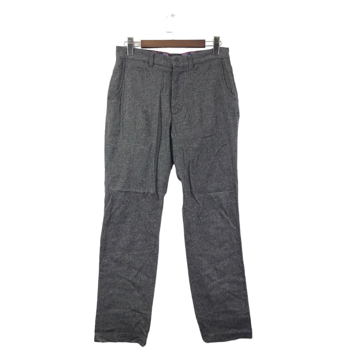 Japanese Brand BEAMS HEART Japanese Brand Slim Fit Wool CasualTrousersPant Size US 31 - 1 Thumbnail