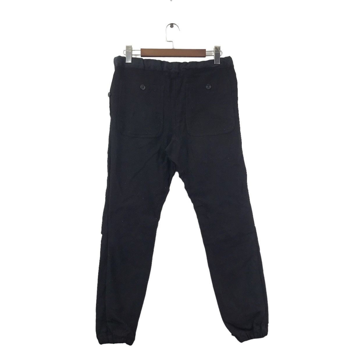 Beams Plus BEAMS Japanese Brand Wool Black Jogger Trousers Pant Size US 32 / EU 48 - 6 Thumbnail