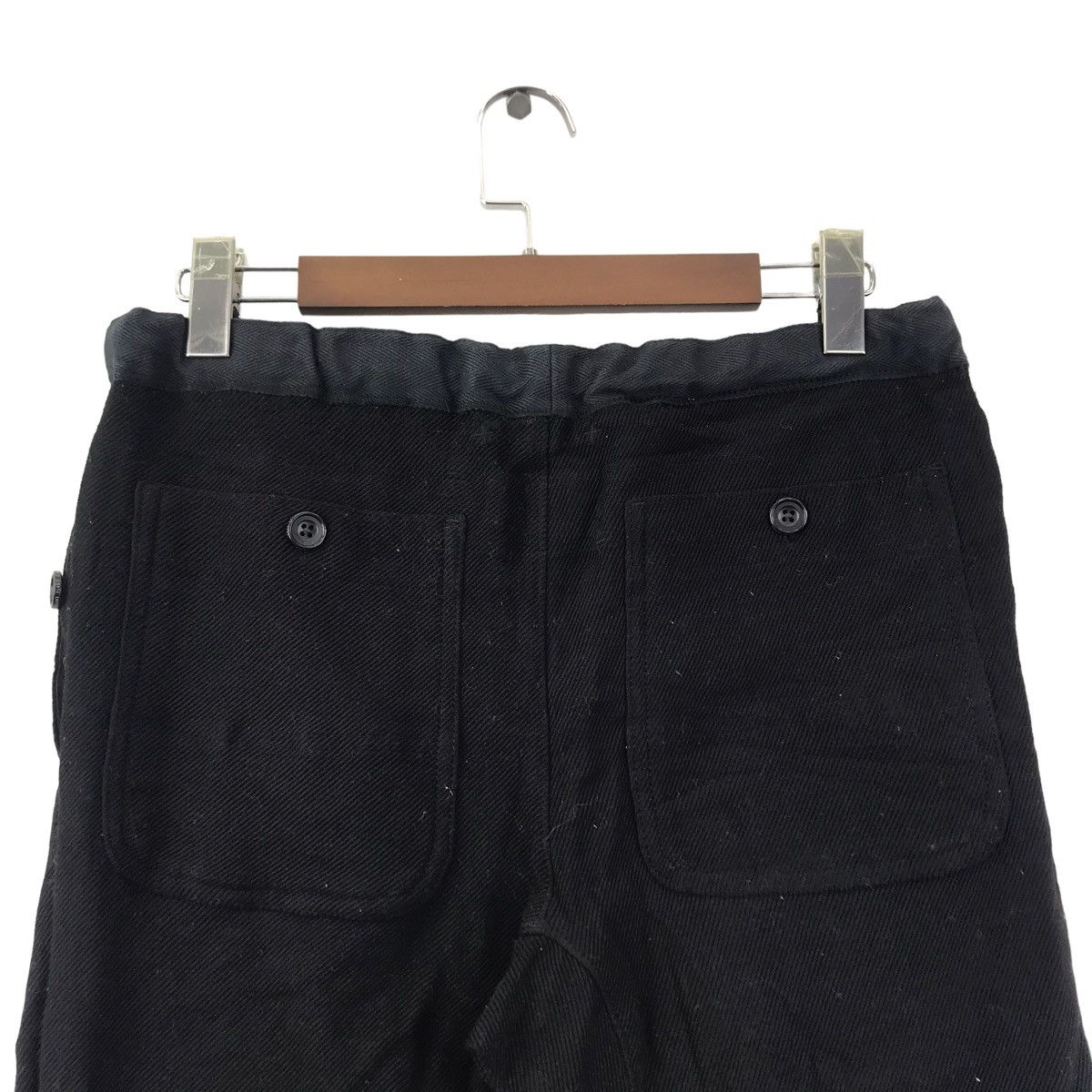 Beams Plus BEAMS Japanese Brand Wool Black Jogger Trousers Pant Size US 32 / EU 48 - 7 Thumbnail