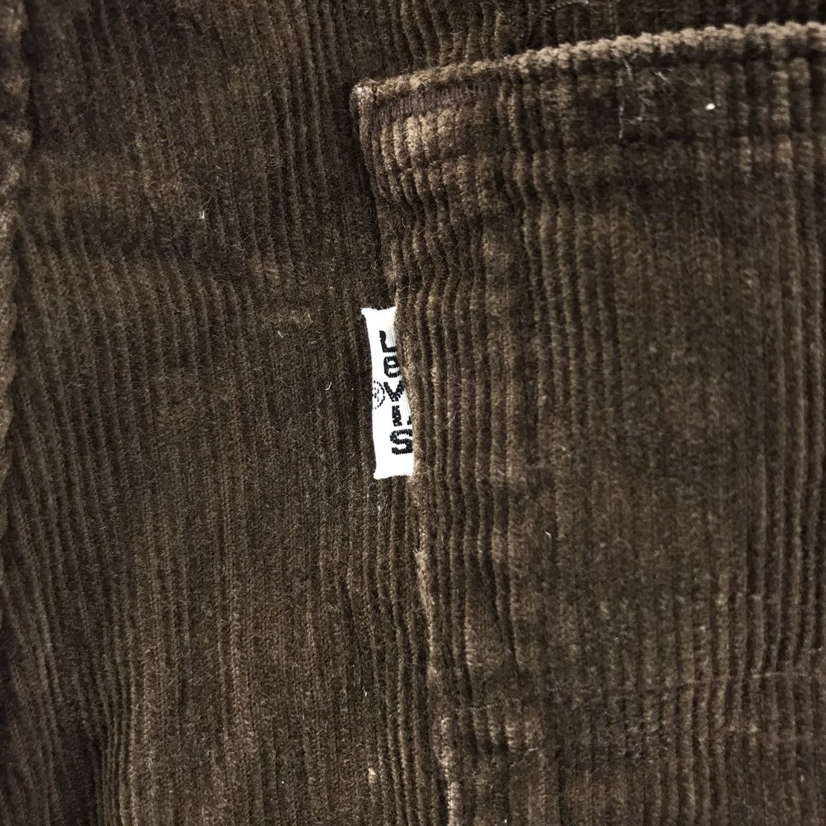 Levi's LEVIS STRAUSS & Co. Corduroy Brown Label Denim Chore Jeans Size US 32 / EU 48 - 10 Thumbnail