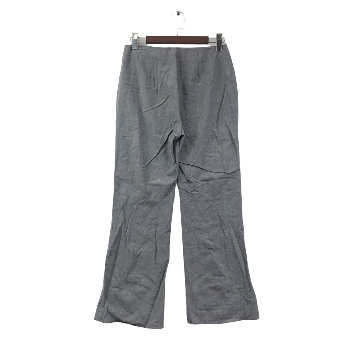 Vintage Vintage DANA BUCHMAN Boot Cut Wool Grey Casual Trousers Pant Size US 30 / EU 46 - 4 Thumbnail