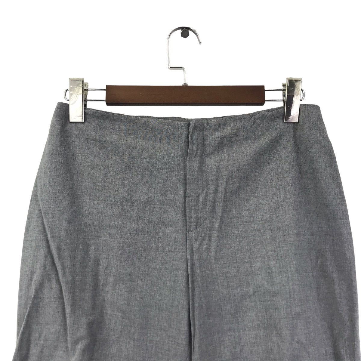 Vintage Vintage DANA BUCHMAN Boot Cut Wool Grey Casual Trousers Pant Size US 30 / EU 46 - 2 Thumbnail