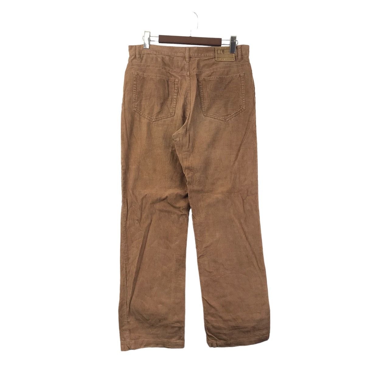 Polo Ralph Lauren POLO JEANS Co. RL Corduroy Straight Cut Brown Jeans Size US 33 - 8 Thumbnail