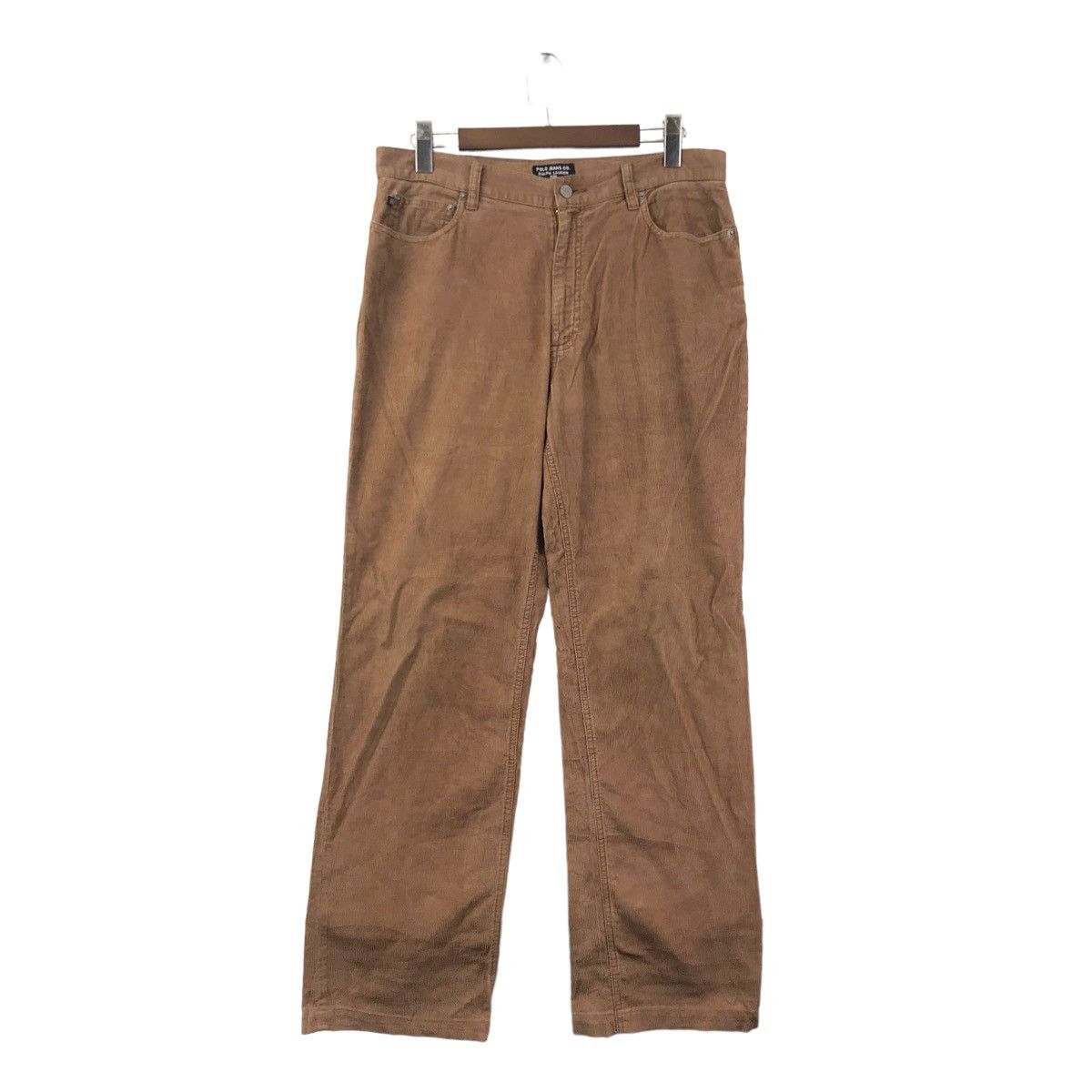Polo Ralph Lauren POLO JEANS Co. RL Corduroy Straight Cut Brown Jeans Size US 33 - 1 Thumbnail