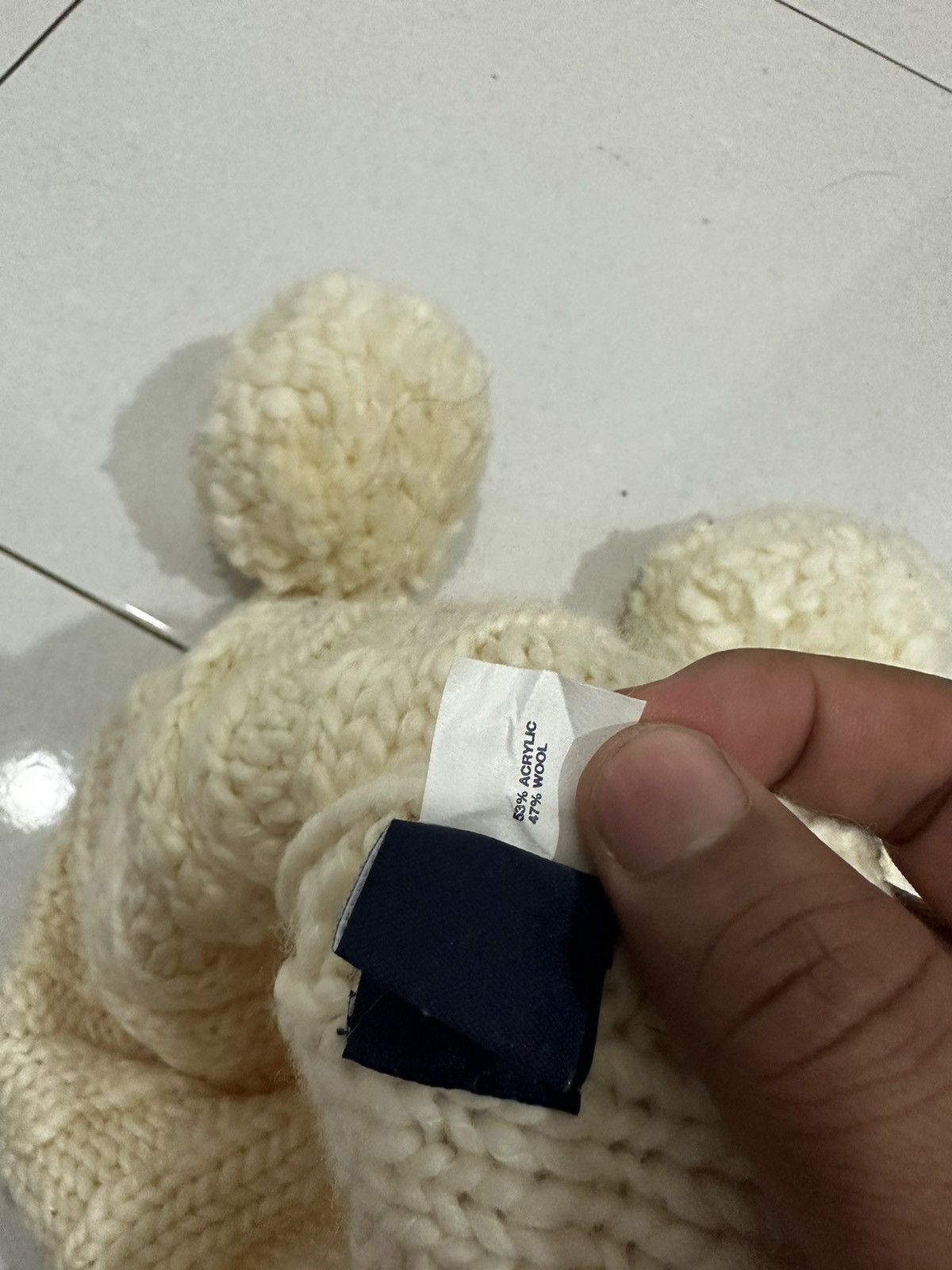 Vintage Vintage Knit Gap Double Pom Pom Beanie Size ONE SIZE - 7 Thumbnail