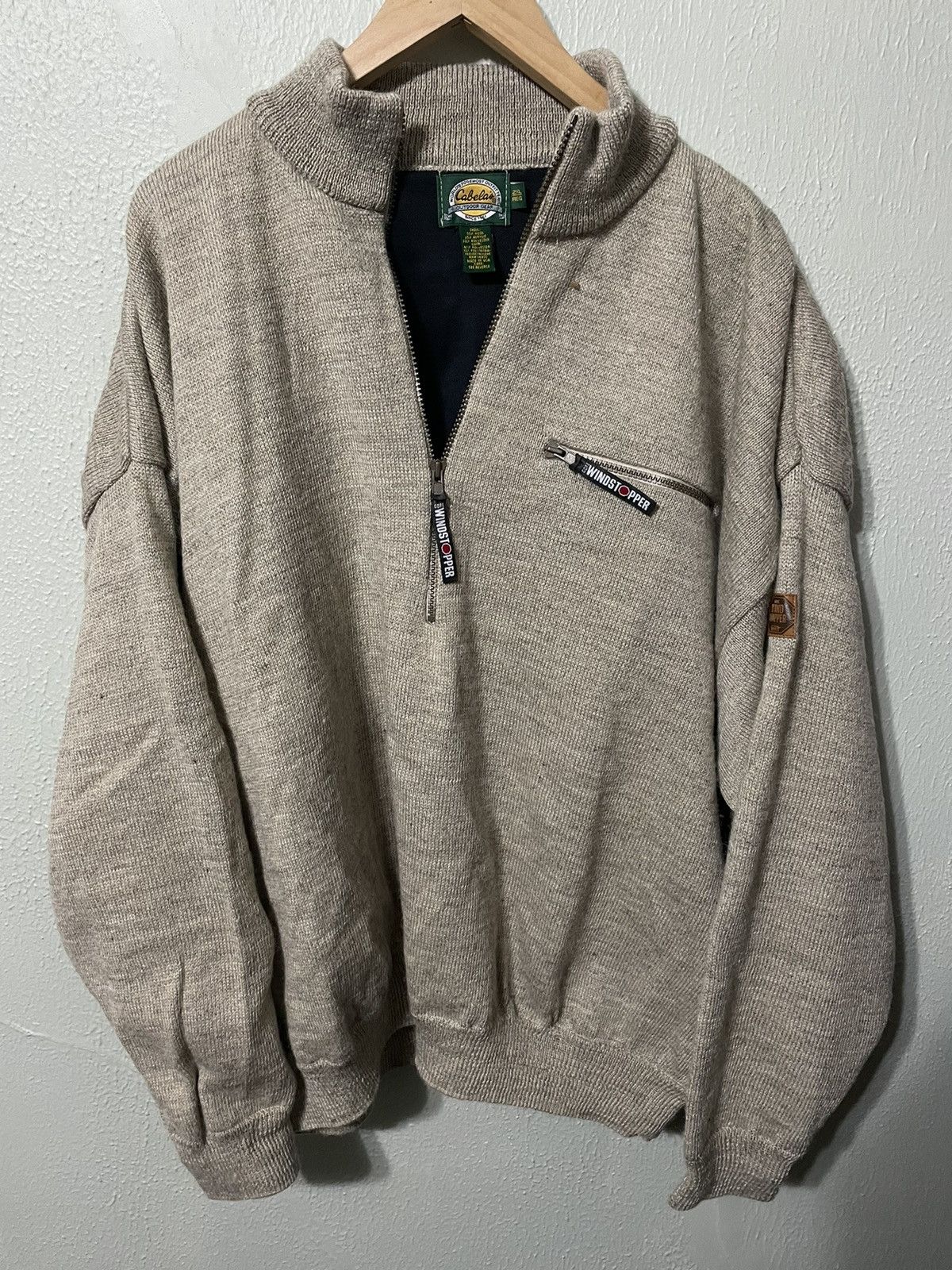 Cabelas × Coloured Cable Knit Sweater × Vintage Vintage Cabelas ...