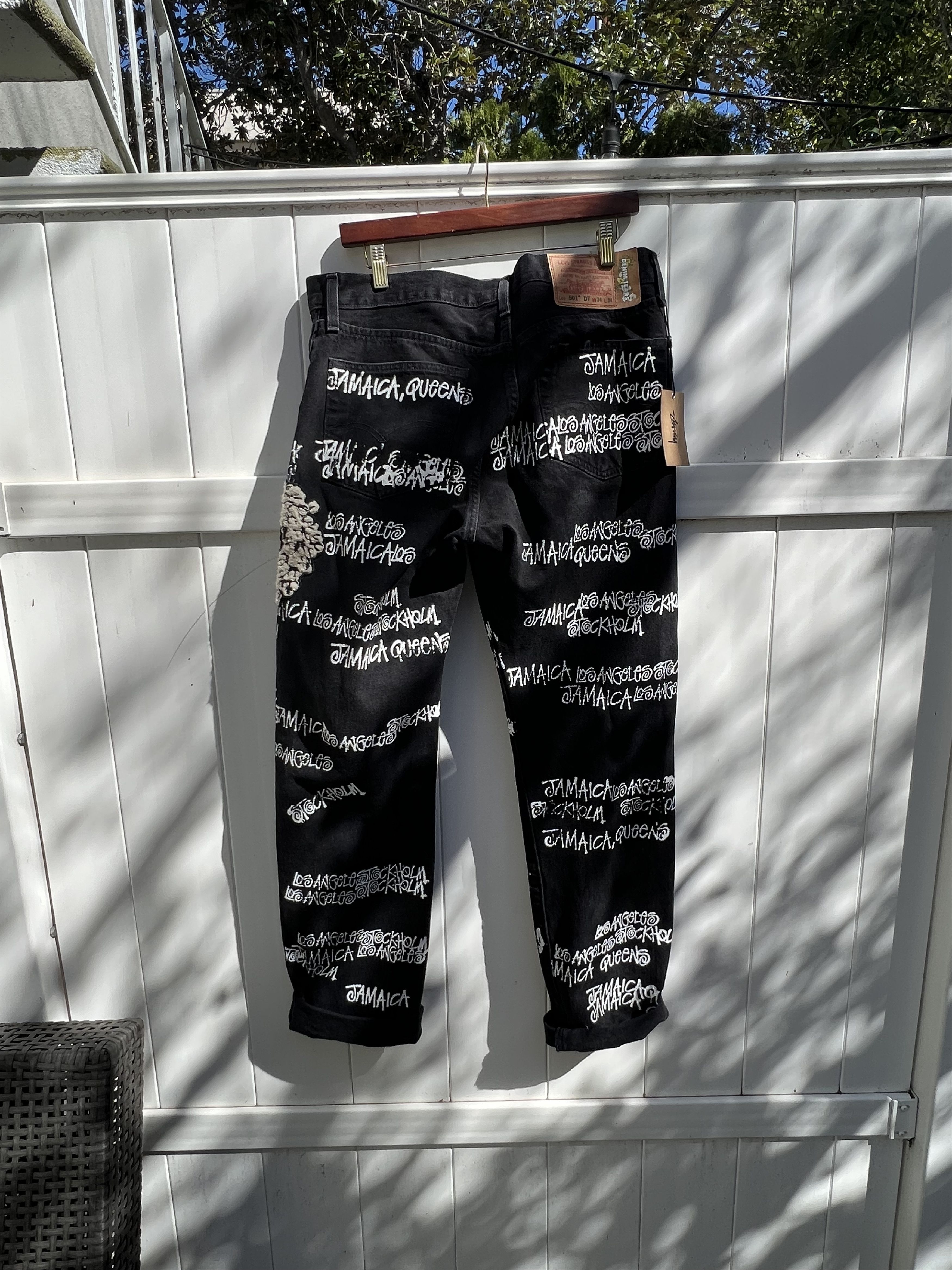 Stussy Denim Tears Our Legacy 501 Jeans Black