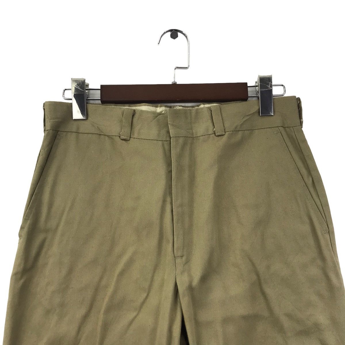 Woolrich Woolen Mills Vintage WOOLRICH USA Straight Cut Wool Casual Trousers Pant Size US 30 / EU 46 - 2 Thumbnail