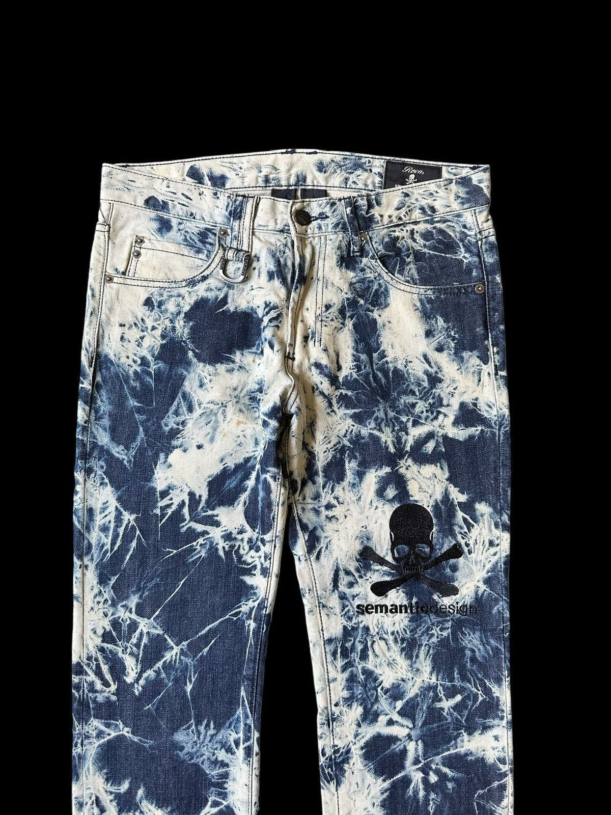 Roen 2009 Roen x Semantic Design bleached denim Size US 31 - 4 Thumbnail