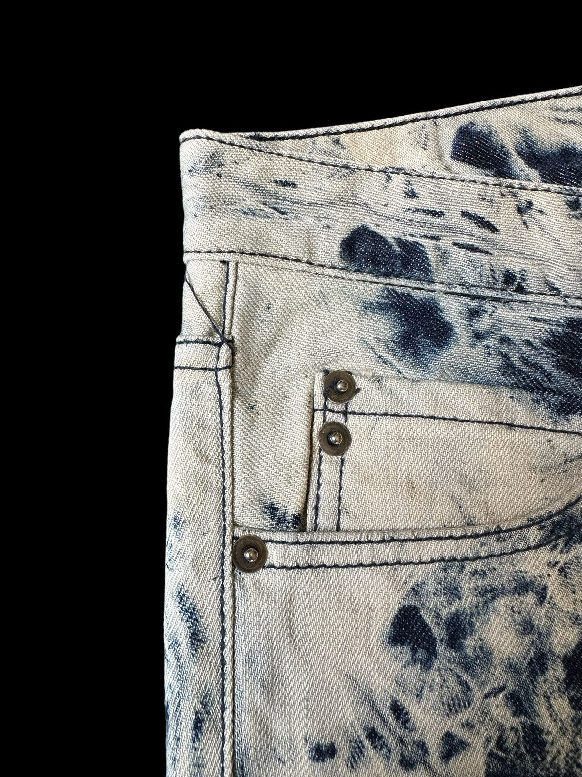Roen 2009 Roen x Semantic Design bleached denim Size US 31 - 11 Thumbnail
