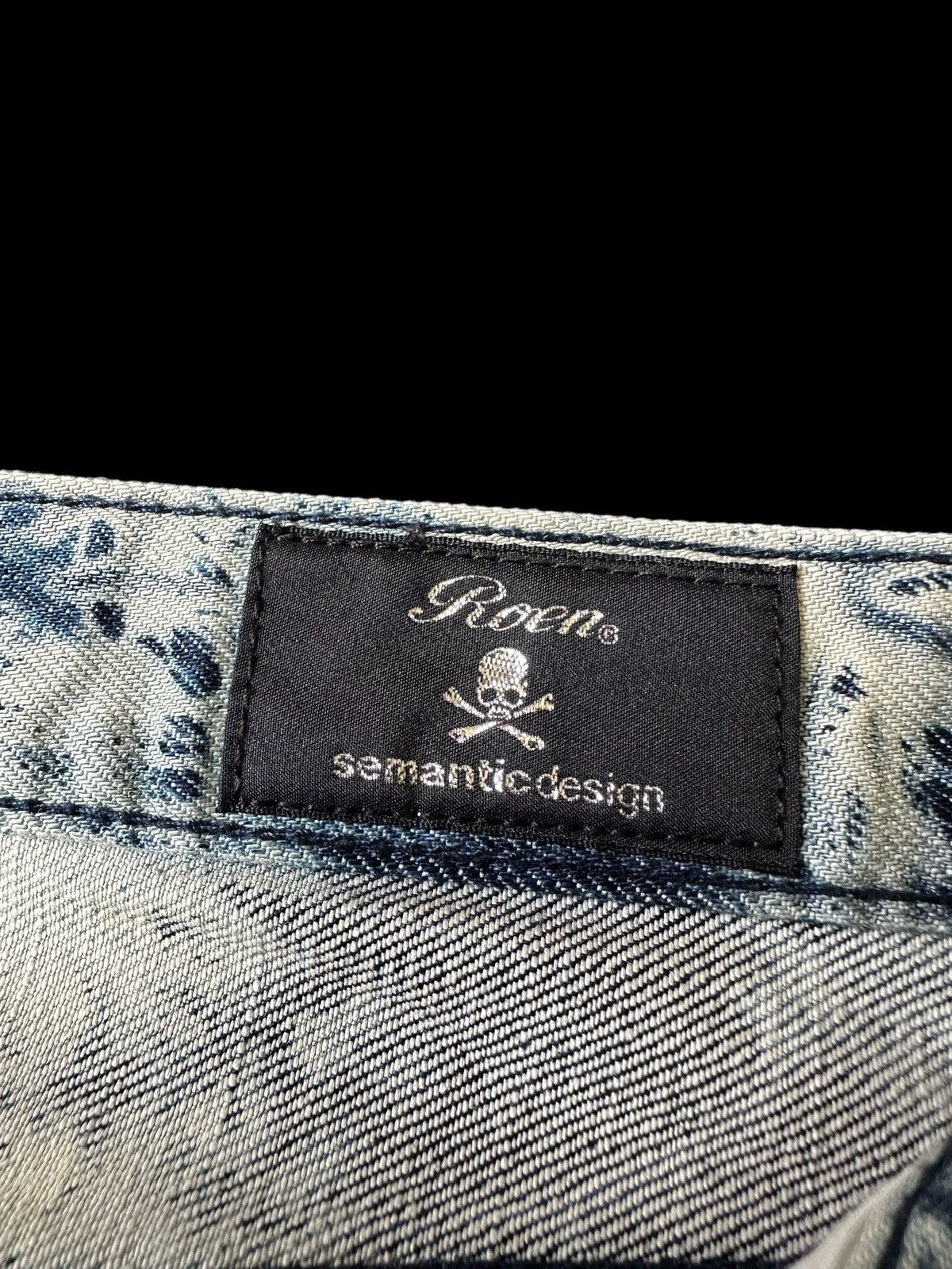 Roen 2009 Roen x Semantic Design bleached denim Size US 31 - 8 Thumbnail