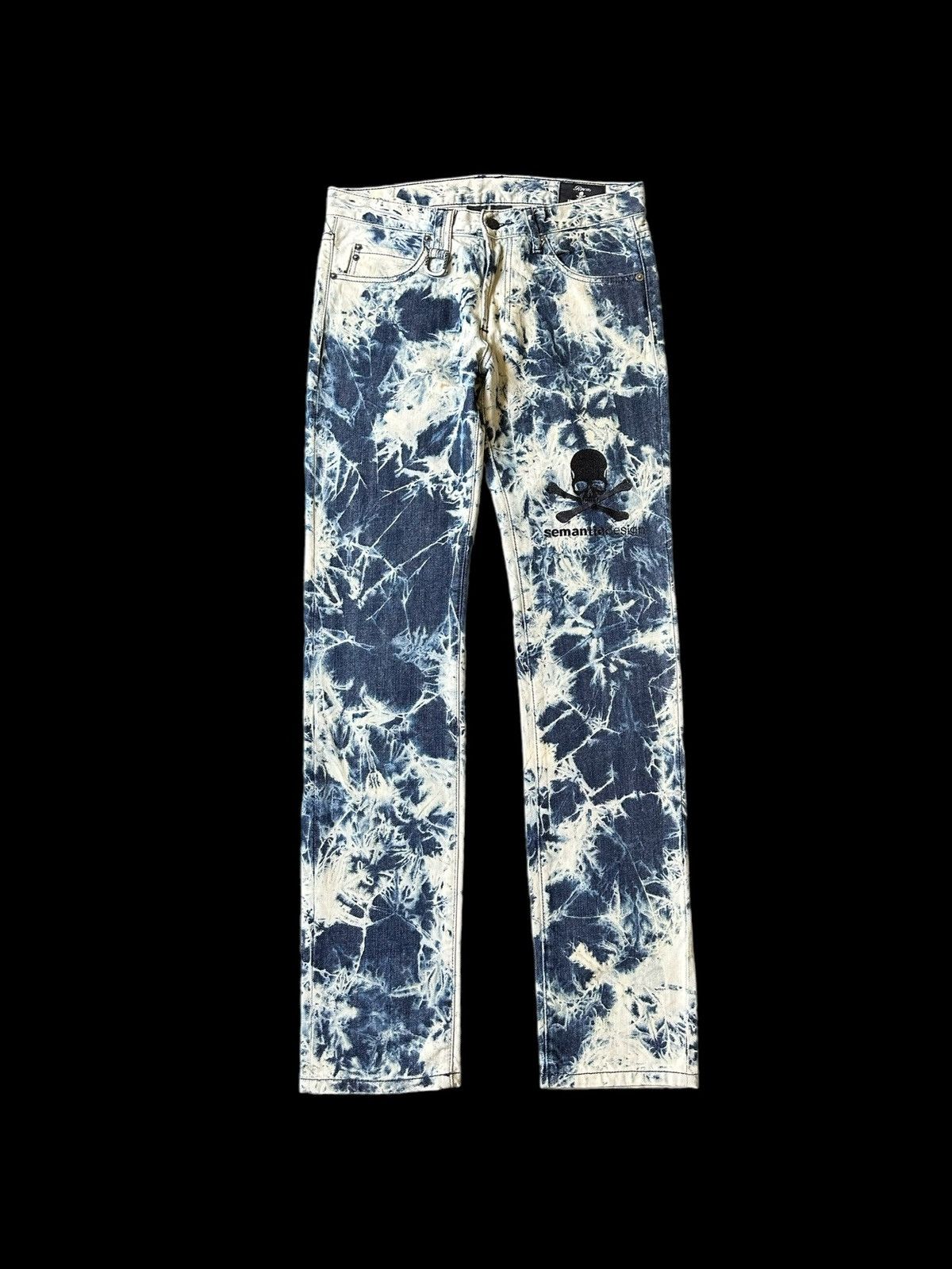 Roen 2009 Roen x Semantic Design bleached denim Size US 31 - 1 Thumbnail