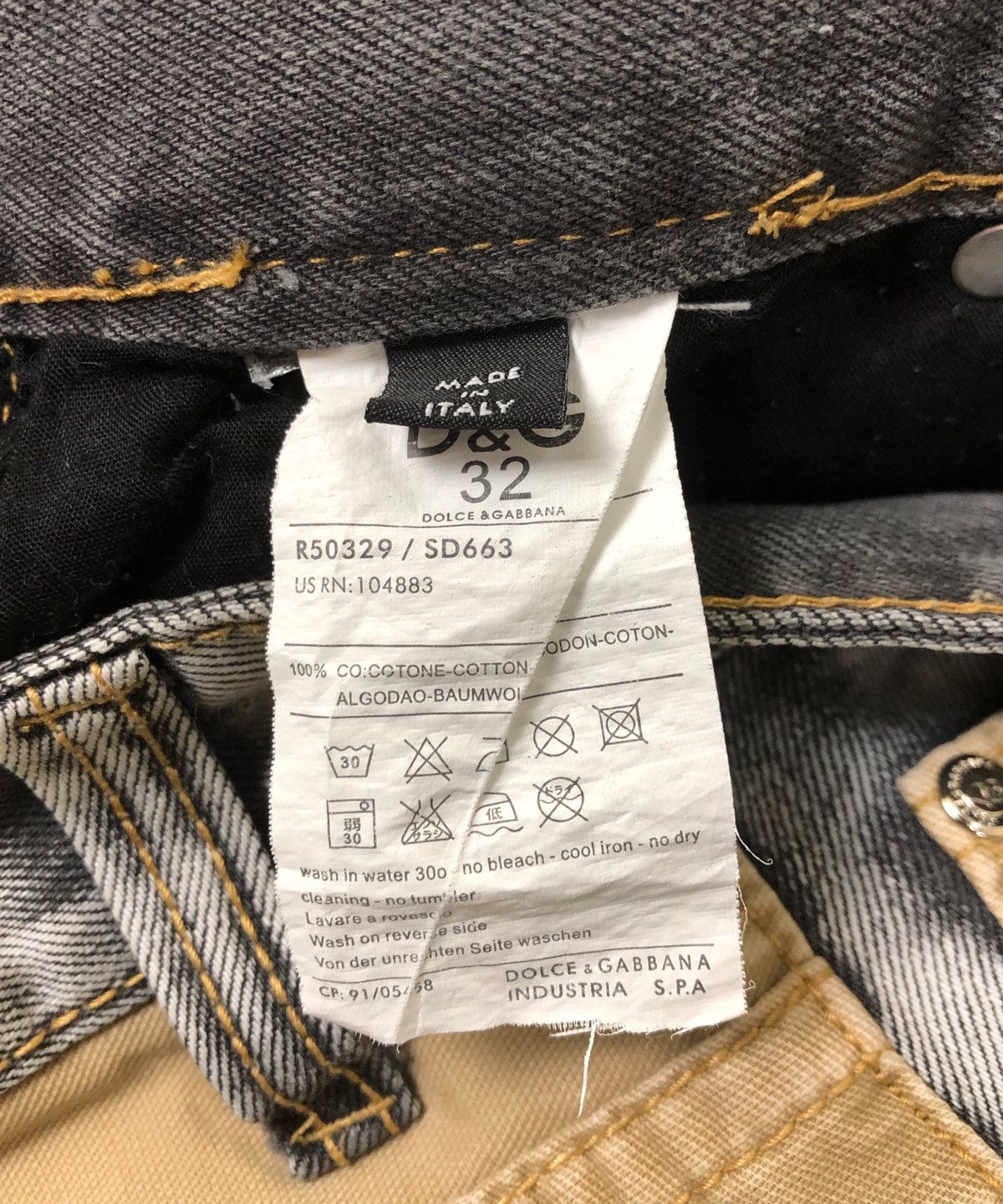 Dolce & Gabbana × Japanese Brand Dolce & Gabbana Hyrid Casual Pants Size US 31 - 13 Thumbnail