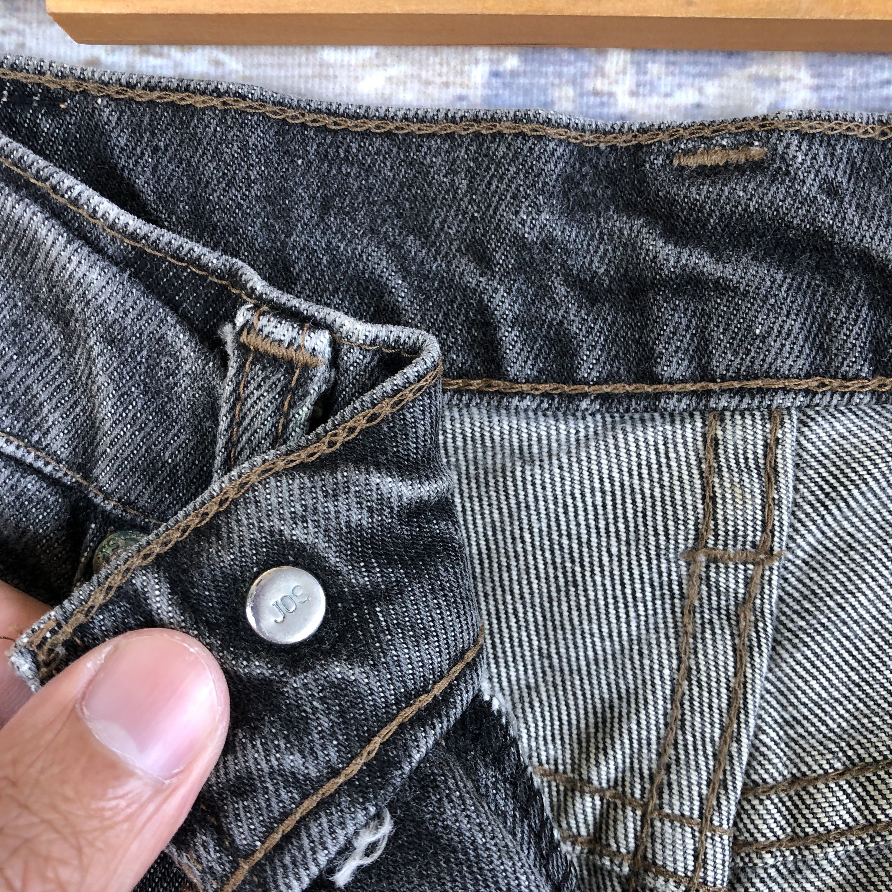 Levi's Vintage Levis Faded Black Jeans Levi's 626 Baggy Denim Size 28" / US 6 / IT 42 - 7 Thumbnail