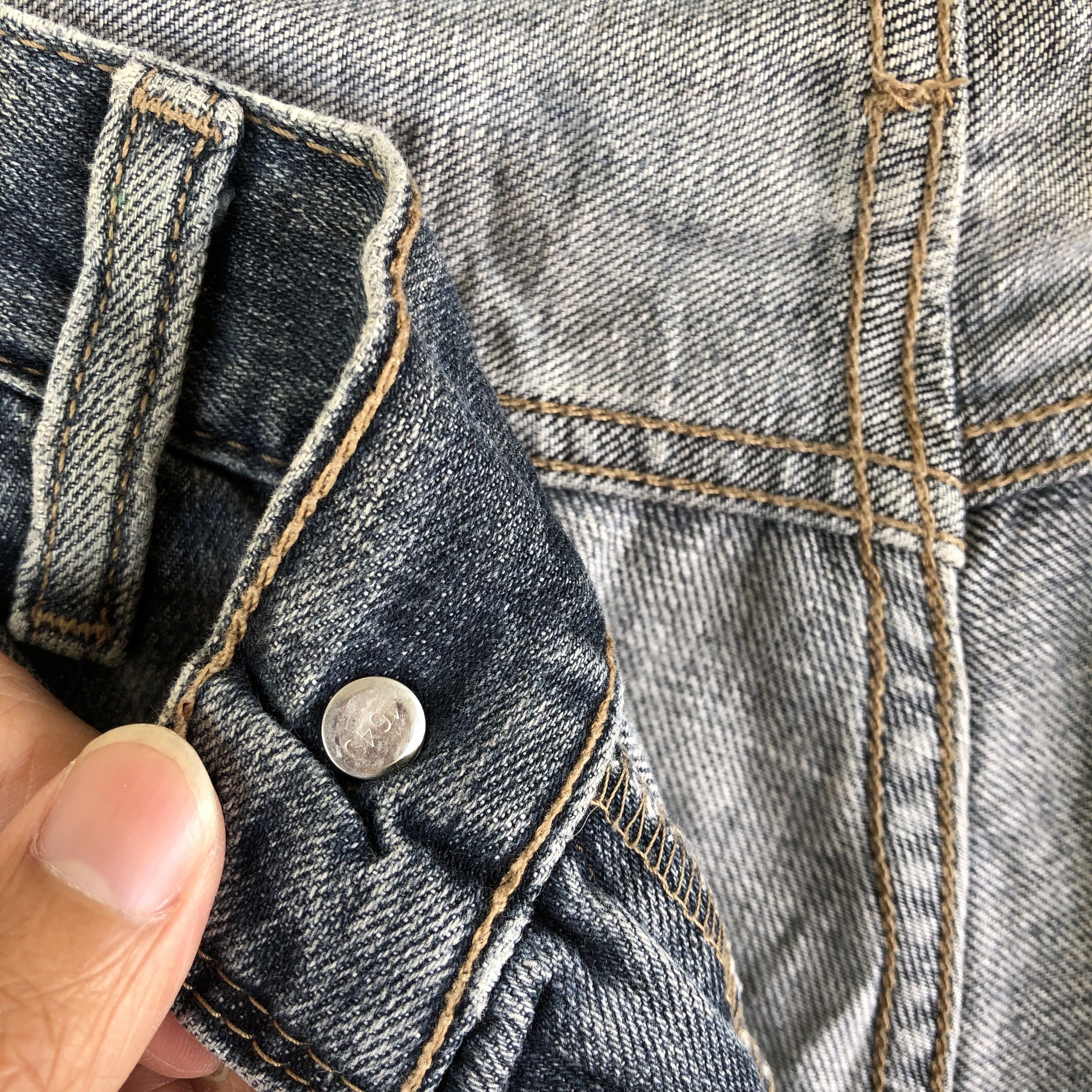 Levi's Vintage Levis Faded Black Jeans Distressed Levi's 514 Denim Size US 36 / EU 52 - 7 Thumbnail