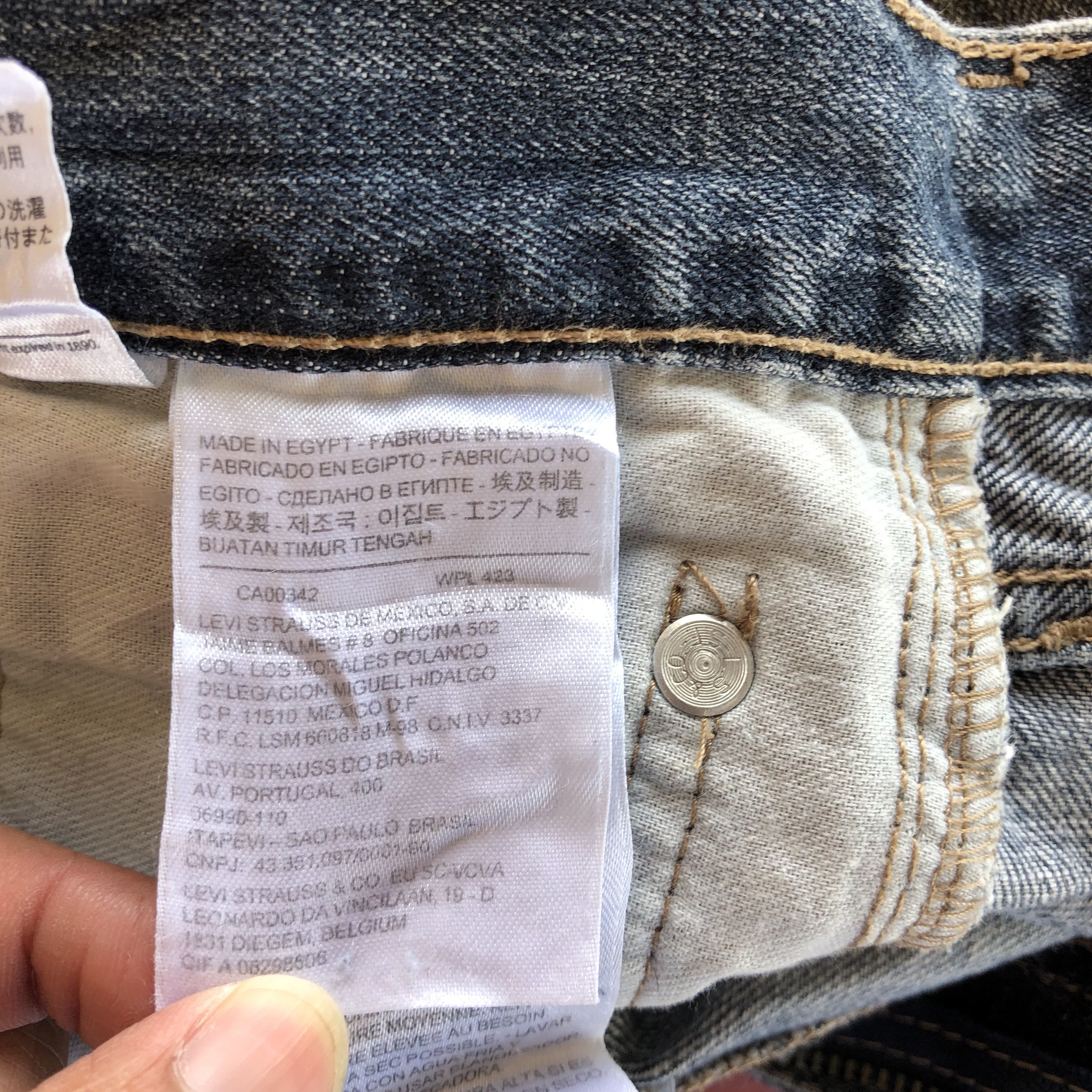 Levi's Vintage Levis Faded Black Jeans Distressed Levi's 514 Denim Size US 36 / EU 52 - 9 Thumbnail