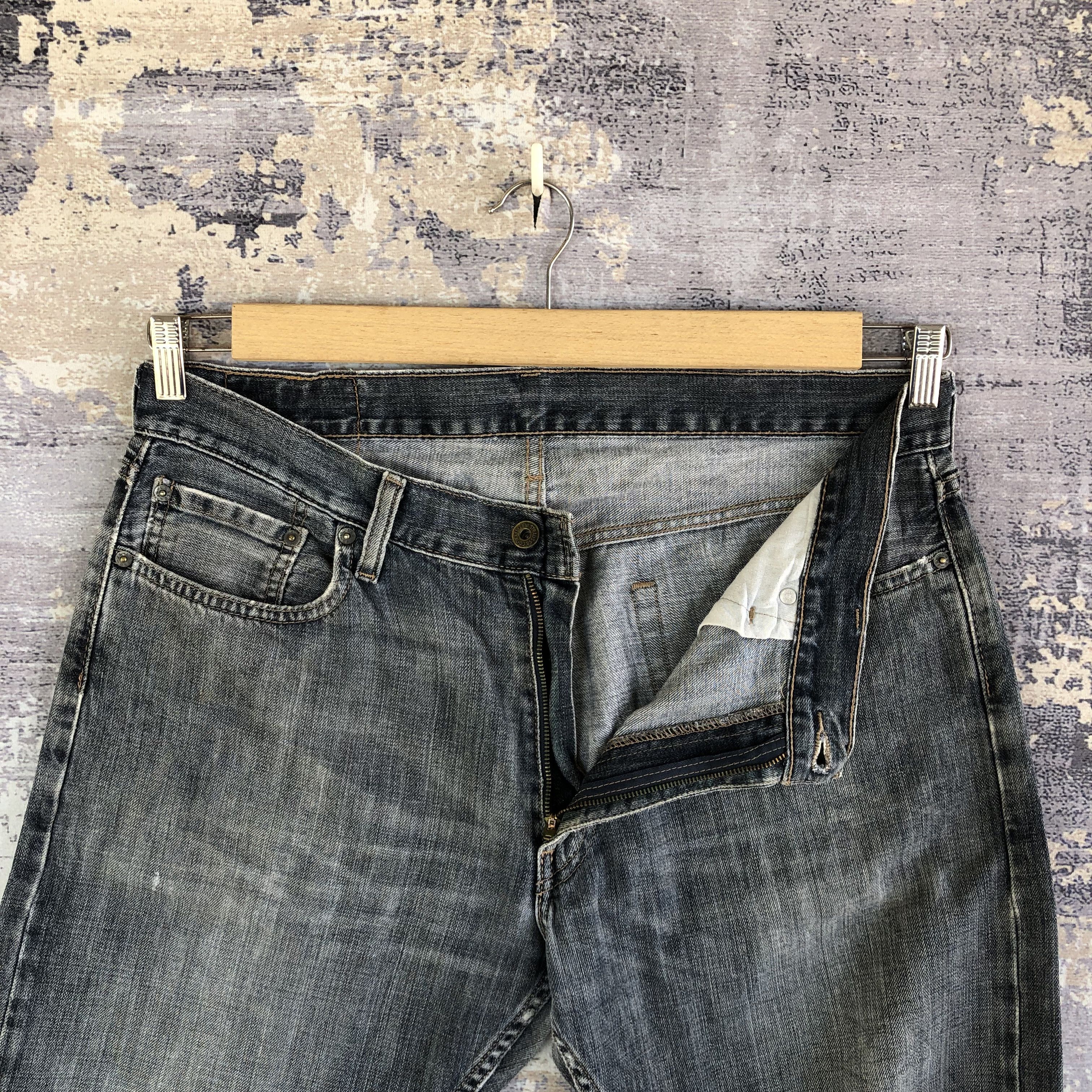 Levi's Vintage Levis Faded Black Jeans Distressed Levi's 514 Denim Size US 36 / EU 52 - 6 Thumbnail