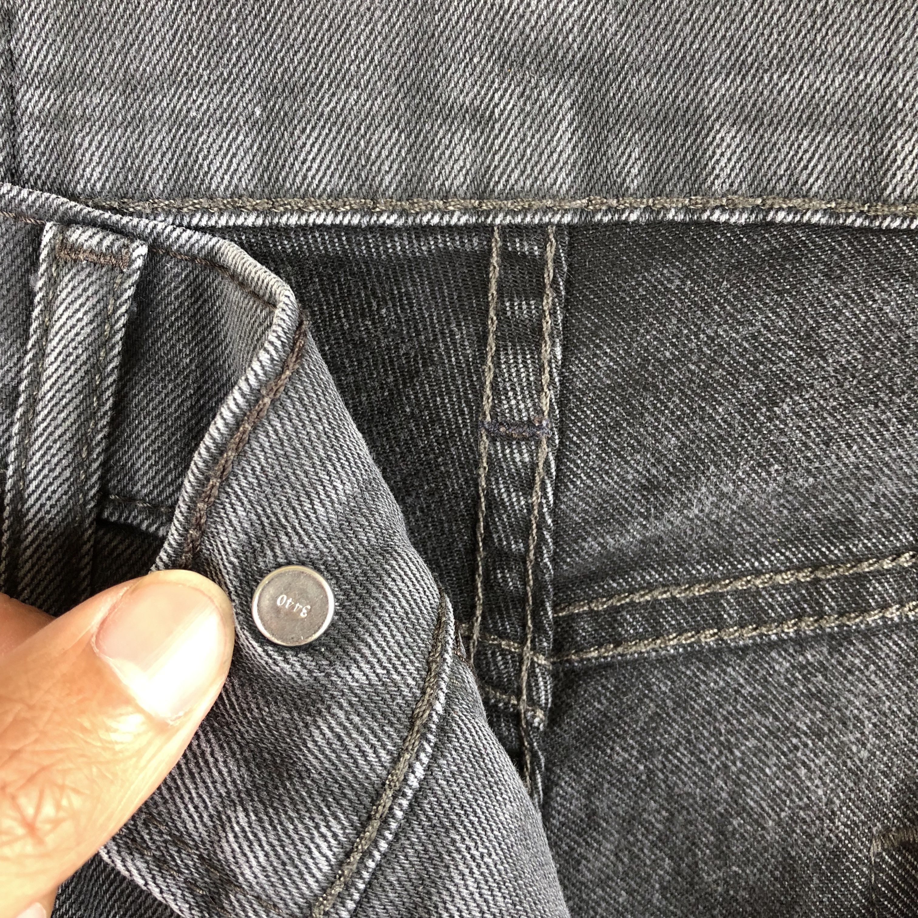 Jean Vintage Levis Faded Black Jeans Levi's 511 Skinny Denim Size 28" / US 6 / IT 42 - 9 Thumbnail