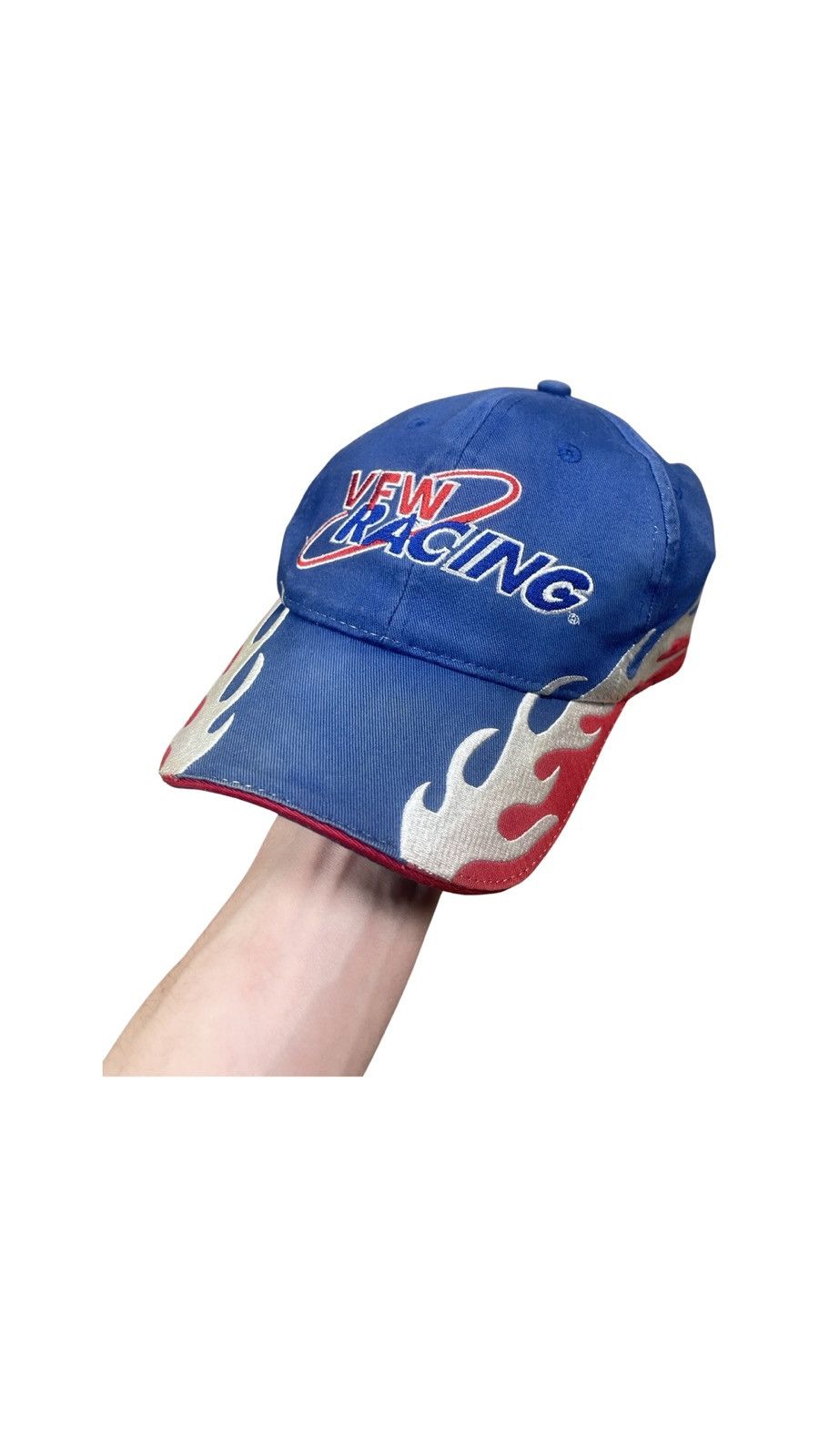 Other Racing Flame Dad Hat Embroidered Size ONE SIZE - 1 Thumbnail
