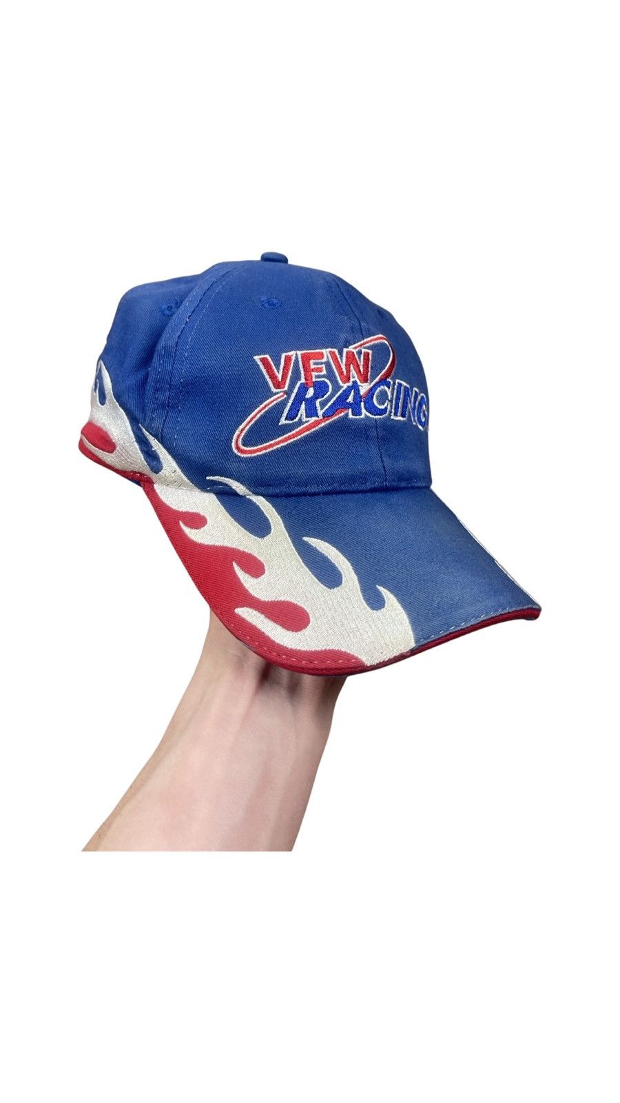 Other Racing Flame Dad Hat Embroidered Size ONE SIZE - 2 Thumbnail