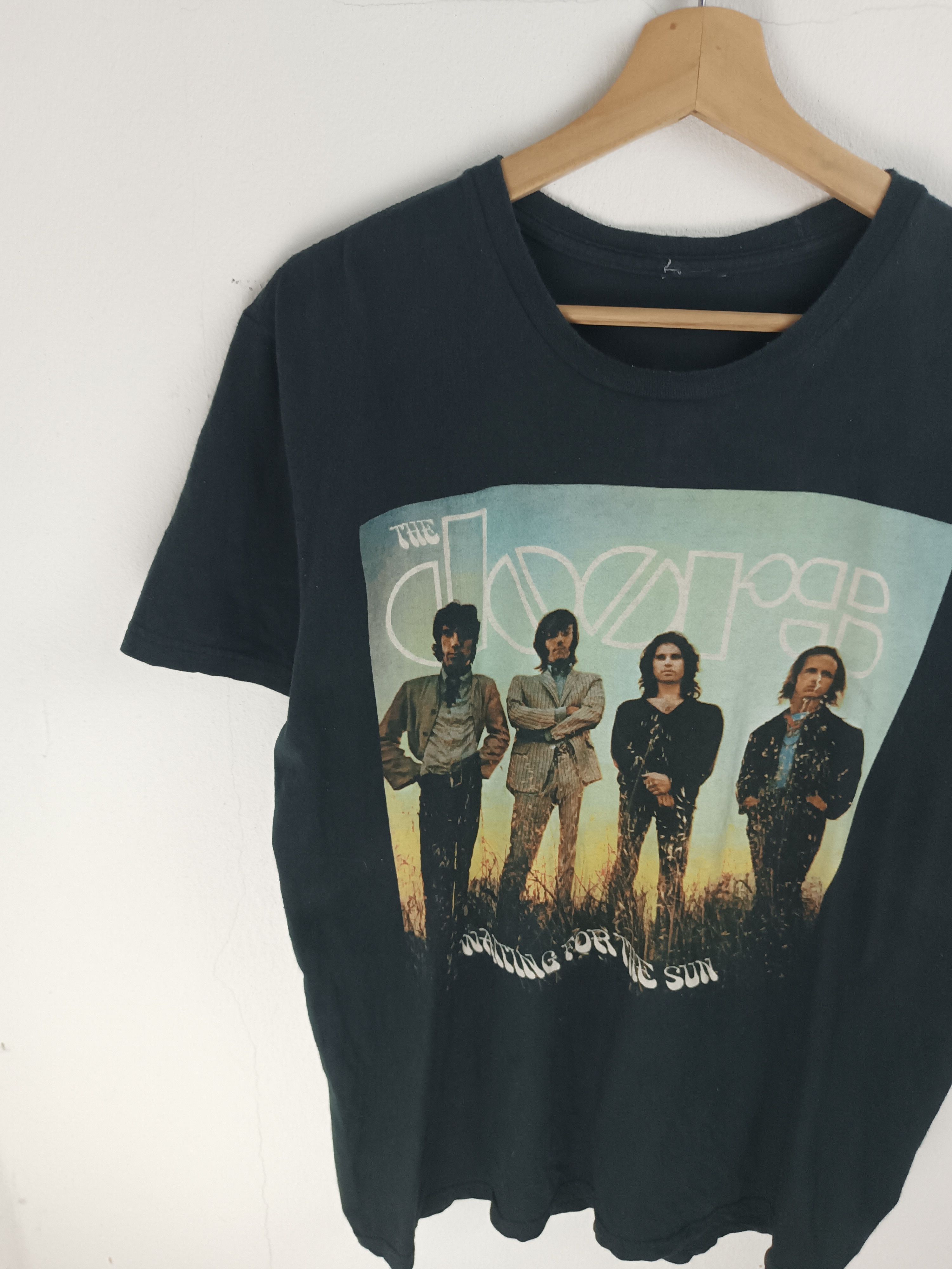 Vintage Vintage The Doors Waiting For The Sun Band Tee T-Shirt Size US M / EU 48-50 / 2 - 6 Thumbnail