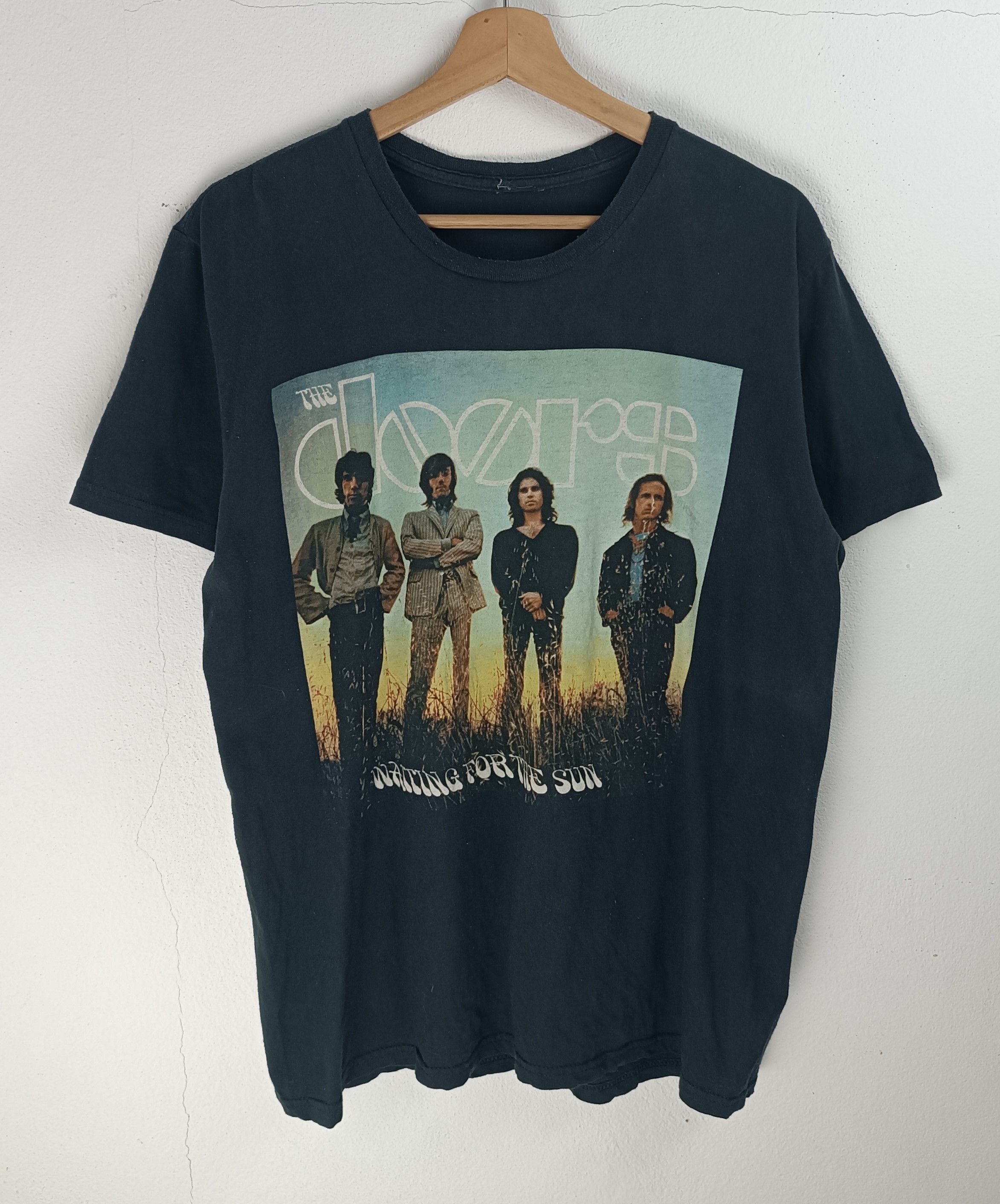 Vintage Vintage The Doors Waiting For The Sun Band Tee T-Shirt Size US M / EU 48-50 / 2 - 3 Thumbnail