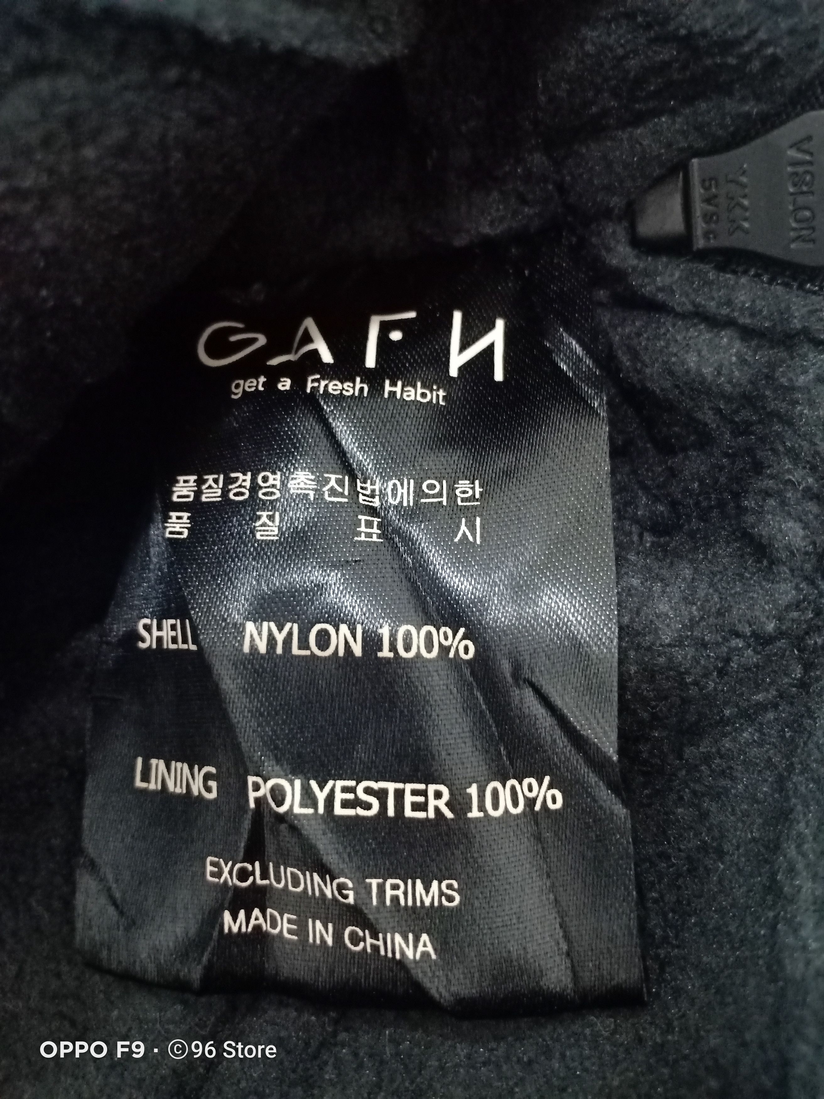 Japanese Brand Japanese GAFH Half Zip Black Nylon Hoodie Jacket Size US S / EU 44-46 / 1 - 10 Thumbnail