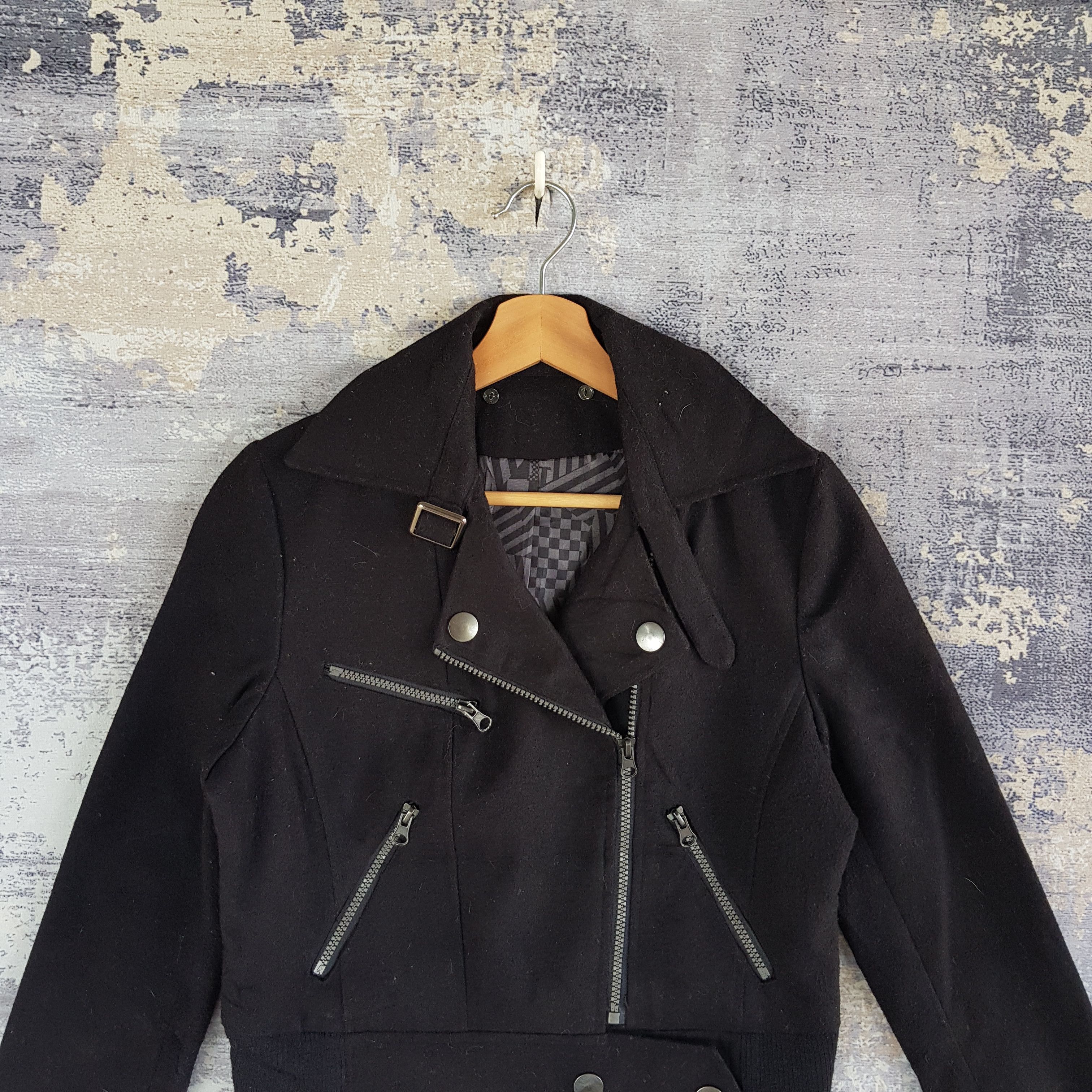 Japanese Brand × Vintage Japanese Kenzie Punk Jacket Wool Seditionaries Punk Jacket Size US S / EU 44-46 / 1 - 3 Thumbnail