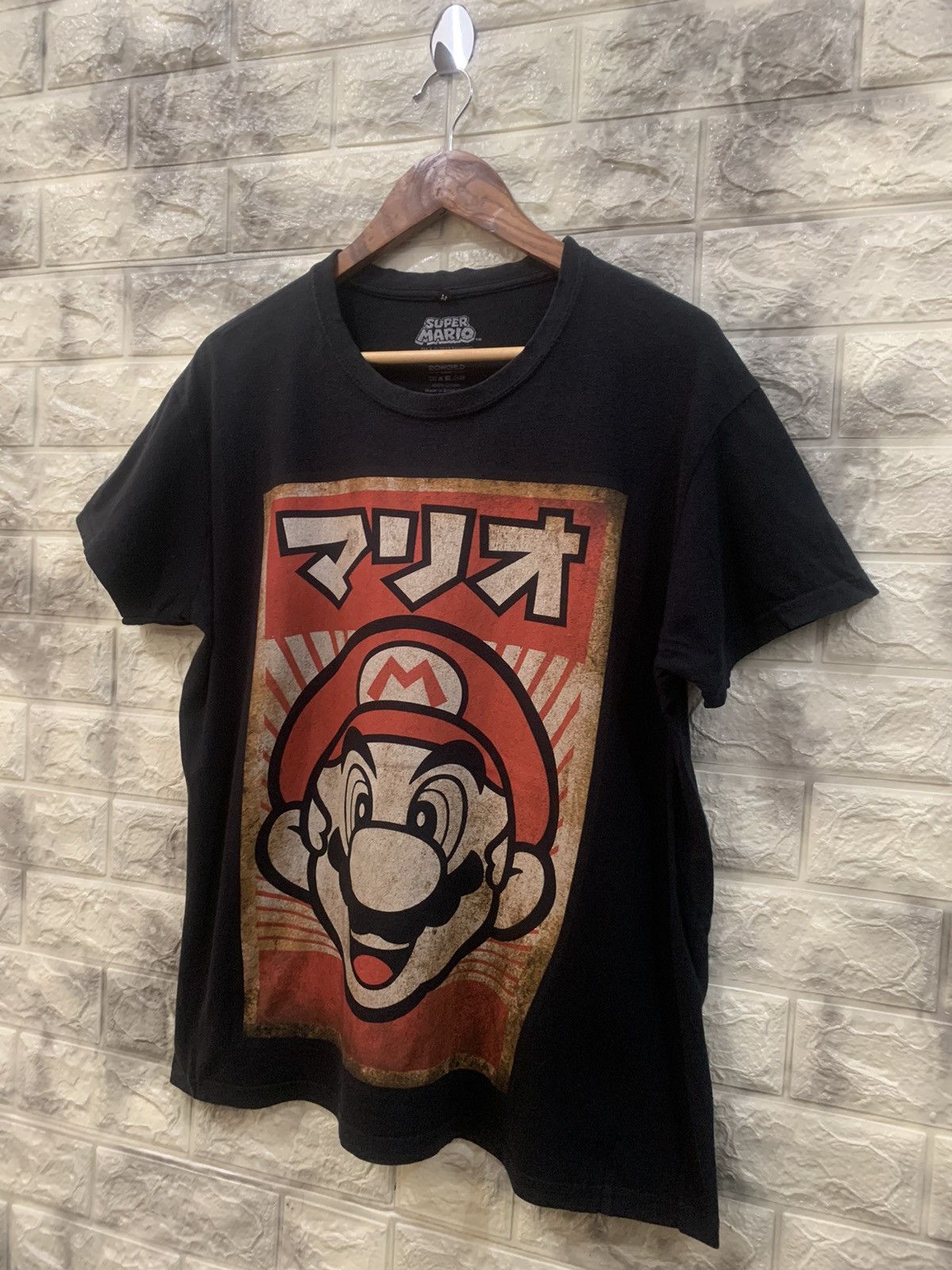 Nintendo × The Game 2018 Super mario x nintendo black shirt Size US M / EU 48-50 / 2 - 4 Thumbnail