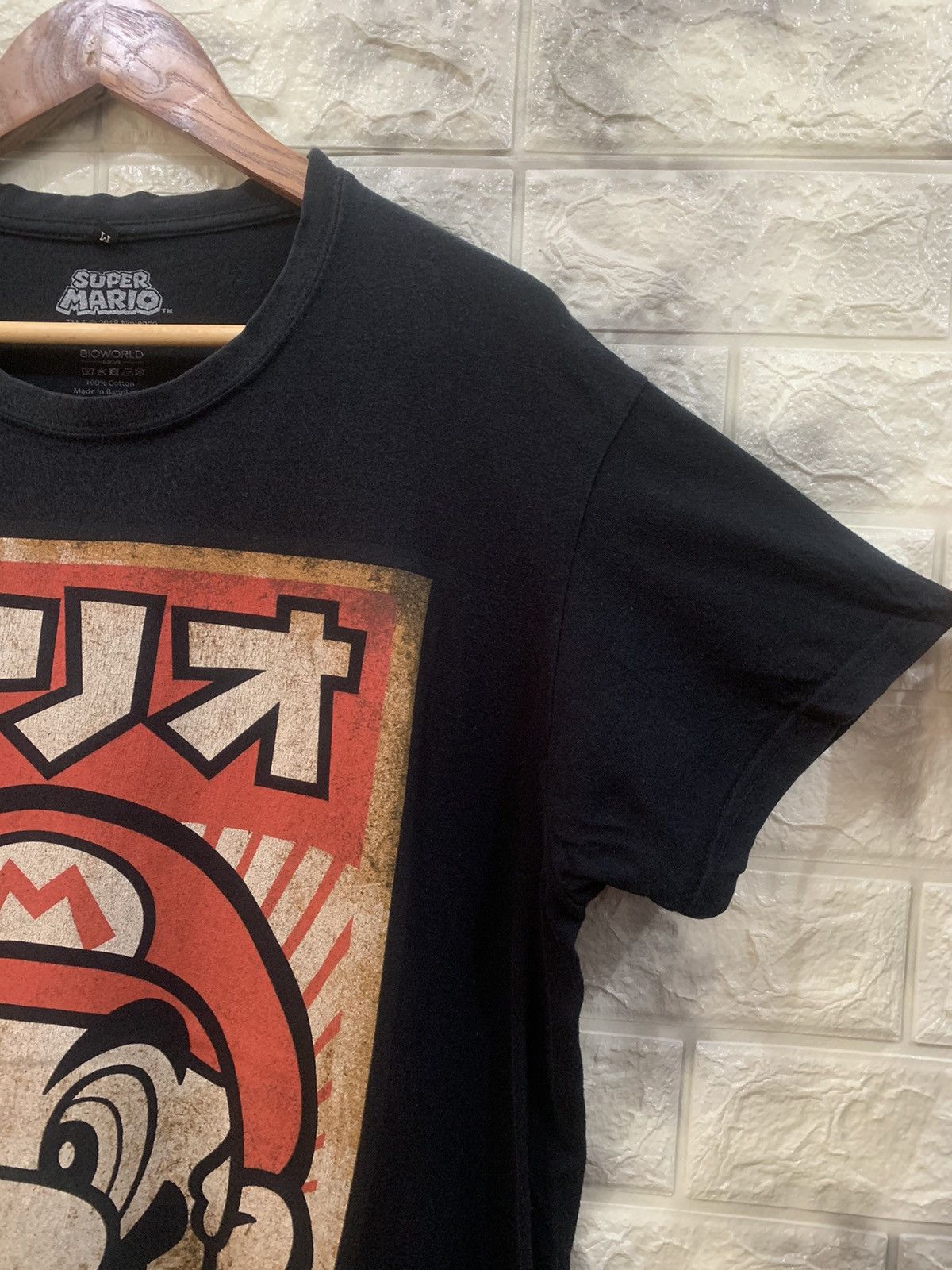 Nintendo × The Game 2018 Super mario x nintendo black shirt Size US M / EU 48-50 / 2 - 7 Thumbnail