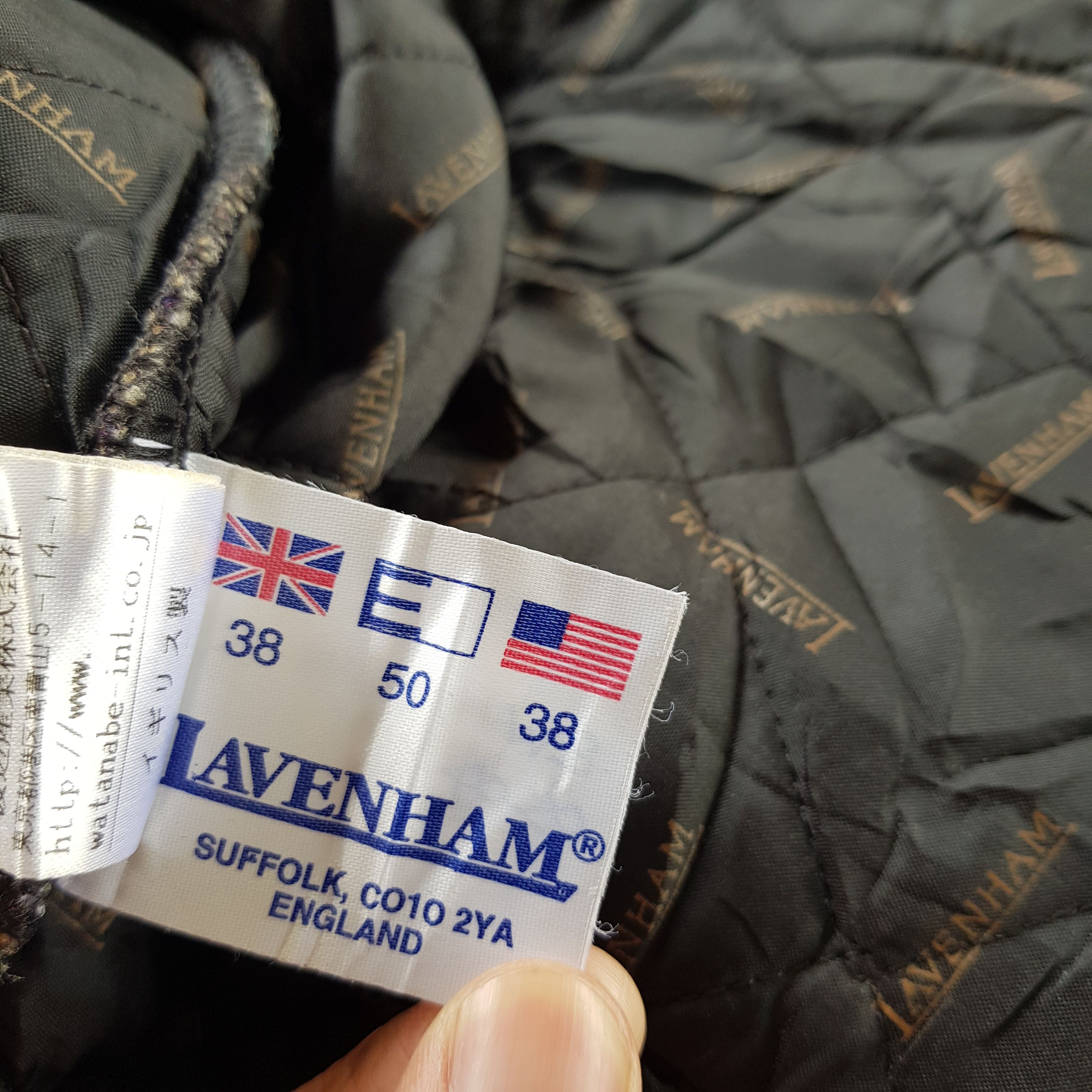 Japanese Brand × Vintage Vintage Laveham Jacket Quilted Wool Jacket England Made Size US S / EU 44-46 / 1 - 11 Thumbnail