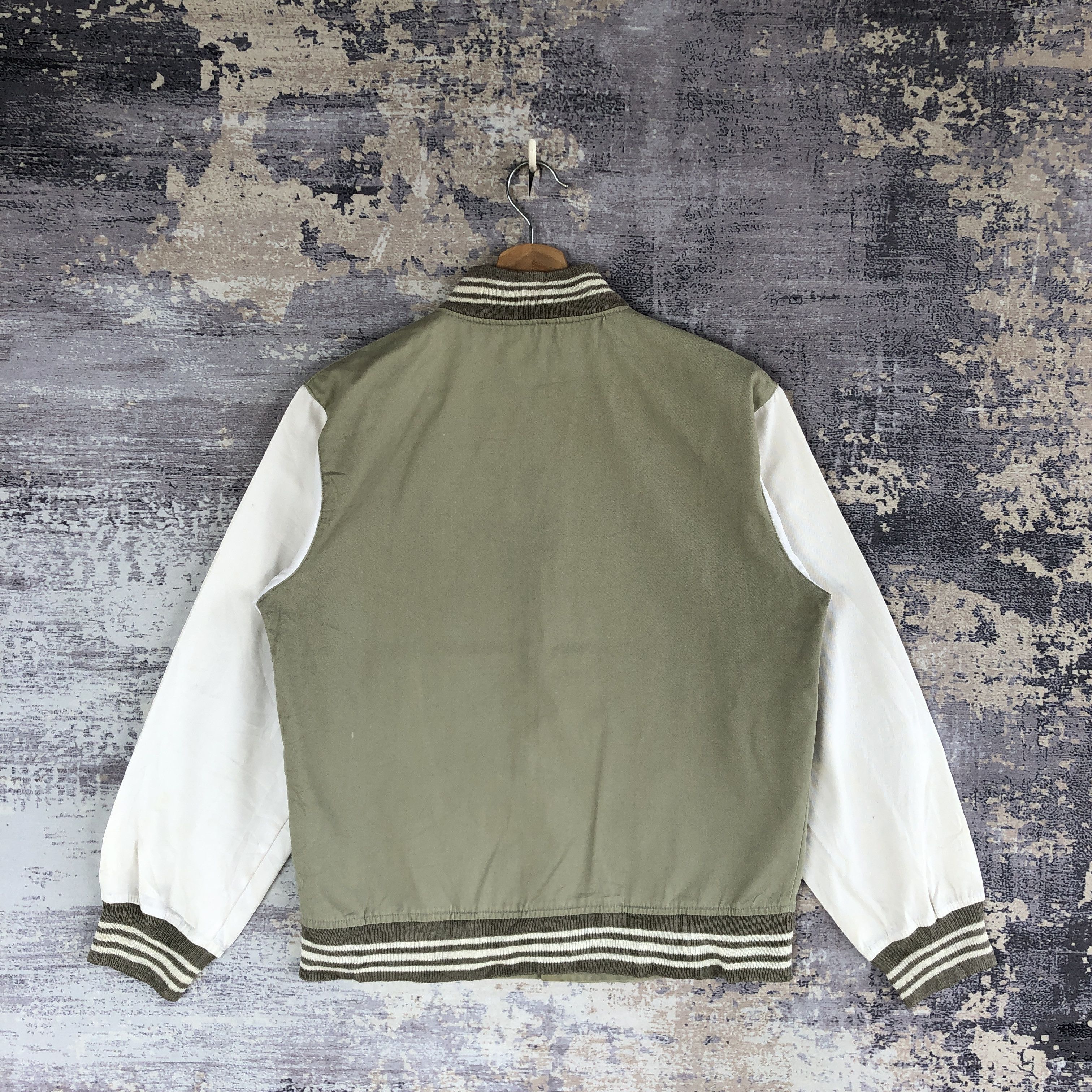 Japanese Brand × Vintage Japanese Baseball Varsity Jacket Japanese Wool Jackets Size US M / EU 48-50 / 2 - 2 Thumbnail