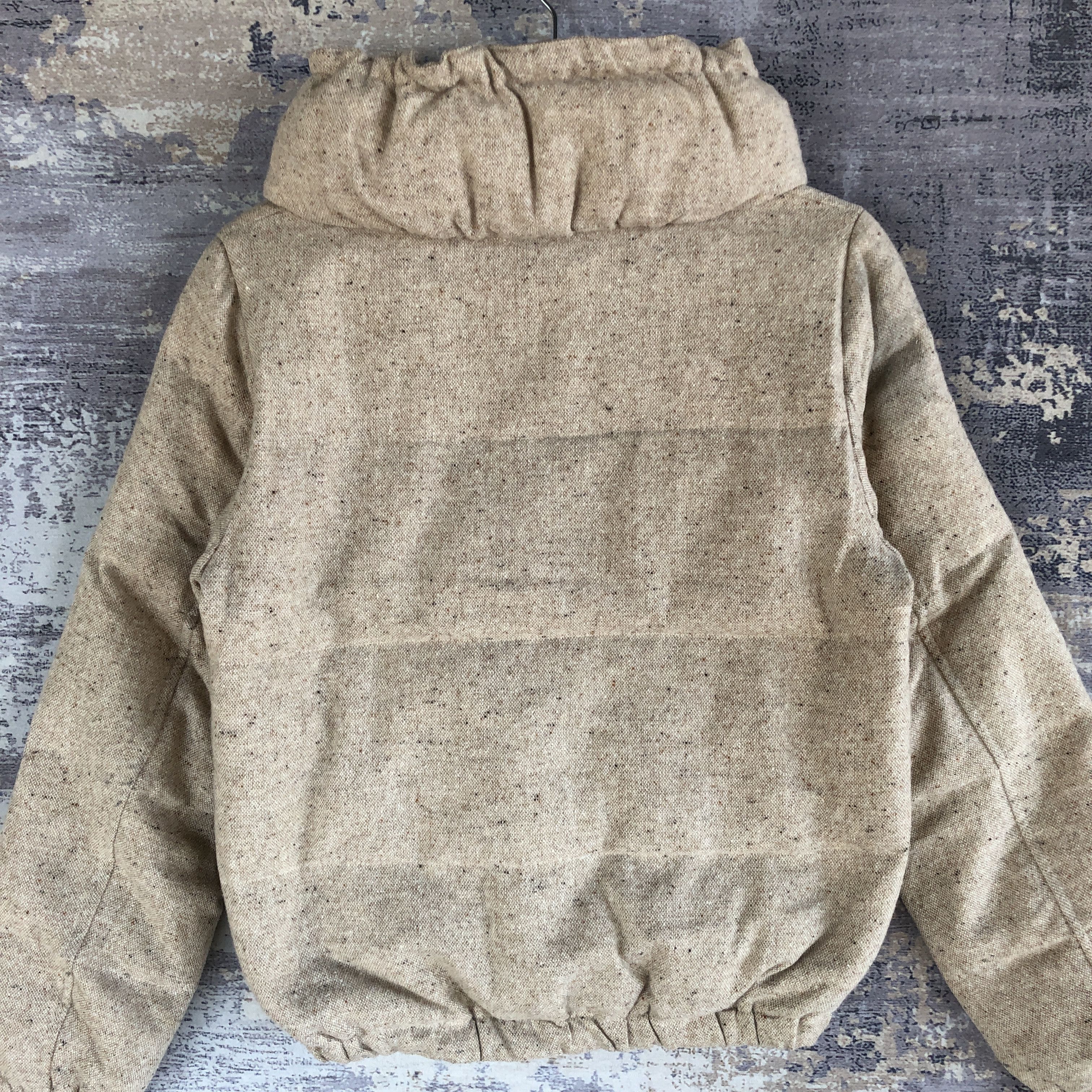 Japanese Brand × Vintage Enracine Puffer Jacket Varsity Jacket Enracine Wool Jacket Size US M / EU 48-50 / 2 - 6 Thumbnail