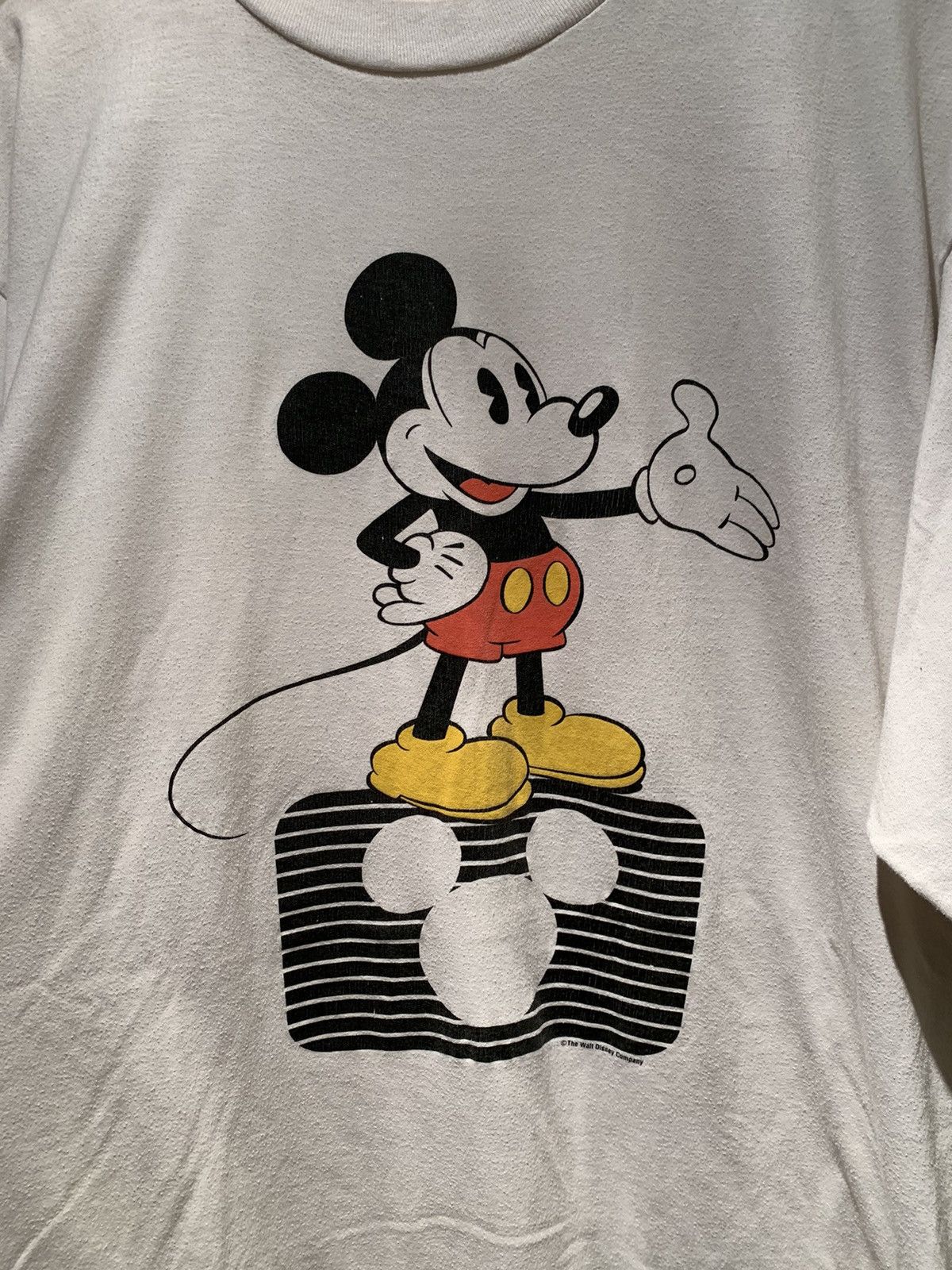 Disney *RARE* Vintage Mickey Mouse Single Stitch USA-Made 😴 Shirt Size US XXL / EU 58 / 5 - 2 Thumbnail